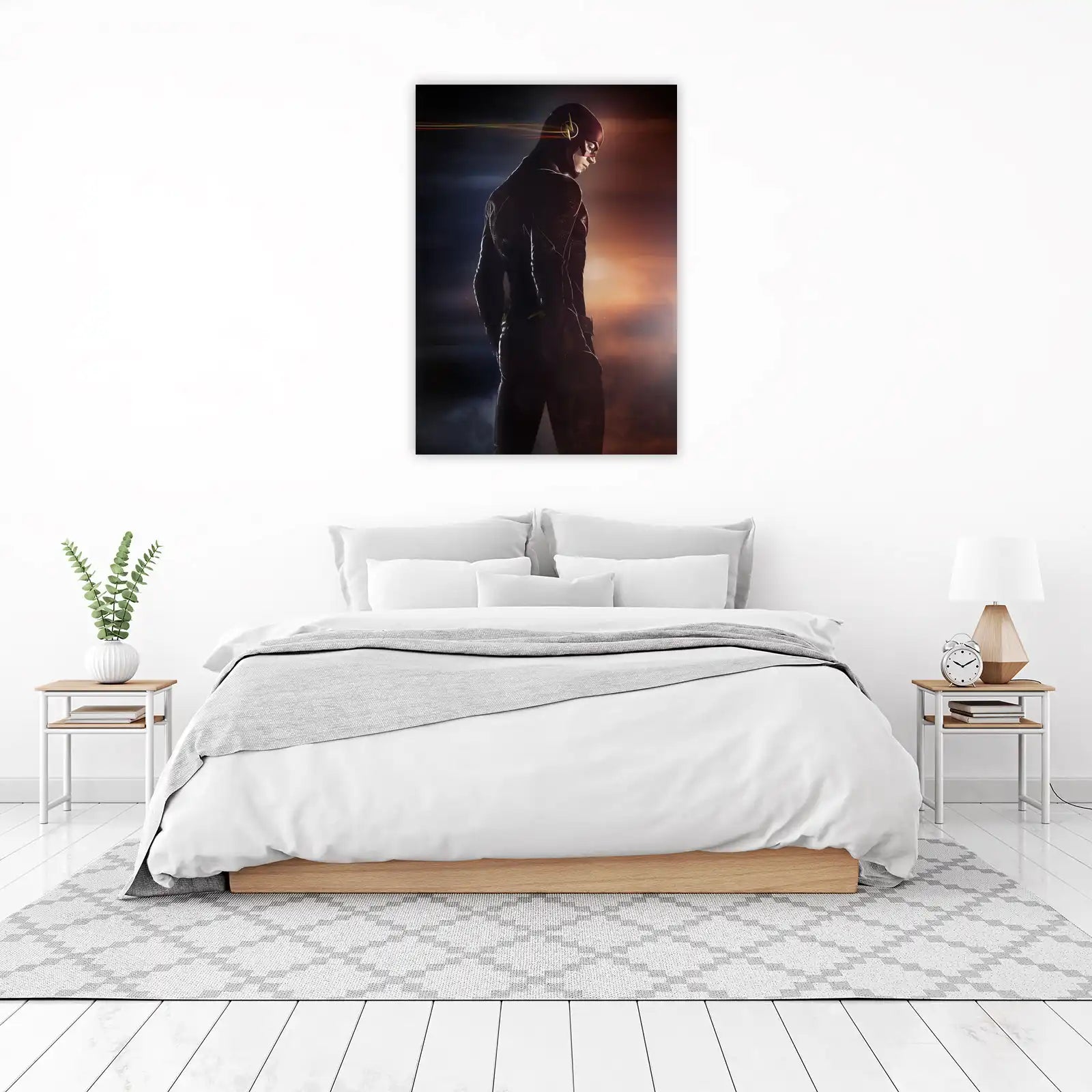 Heroic Flash Silhouette Wall Art
