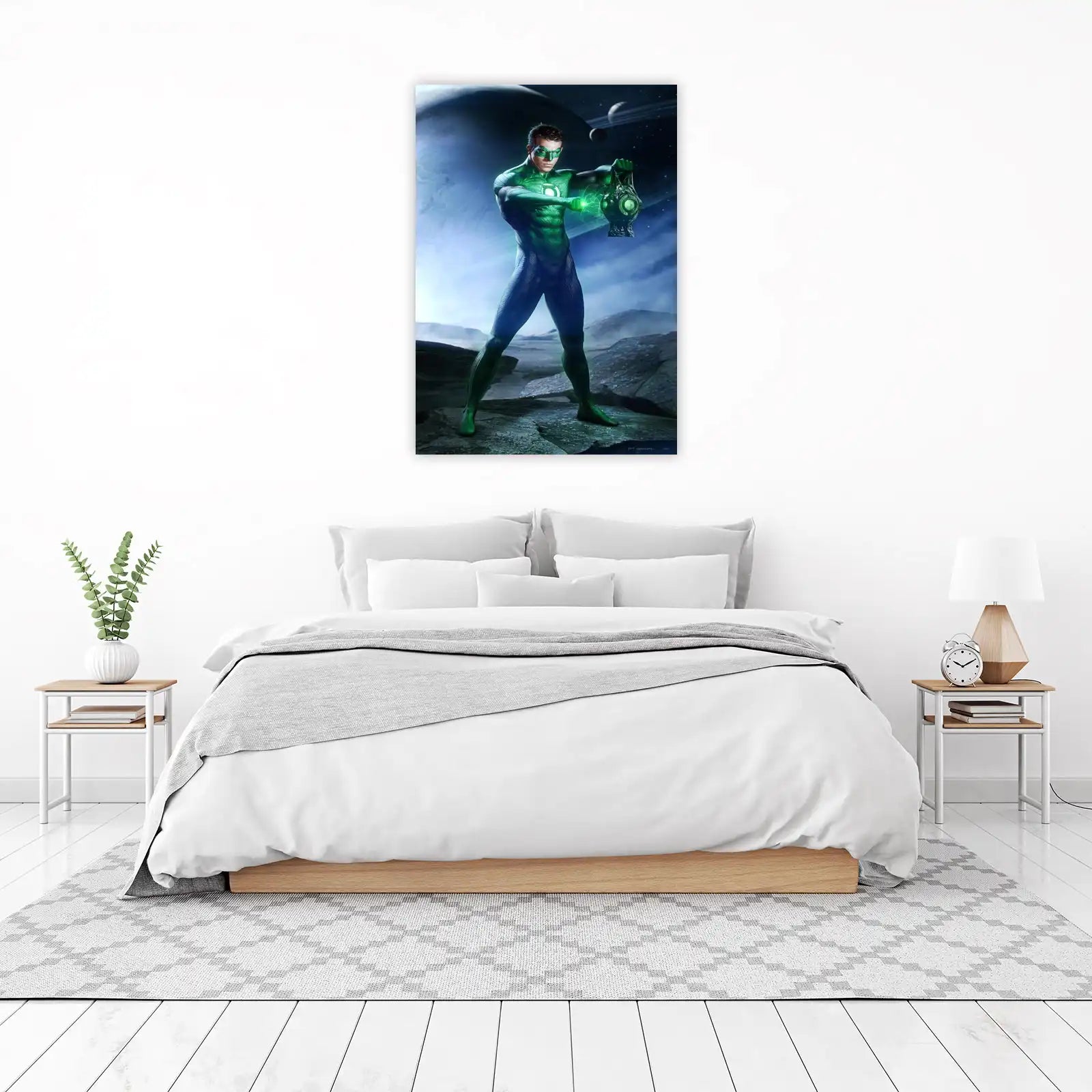 Green Lantern Cosmic Power Wall Art