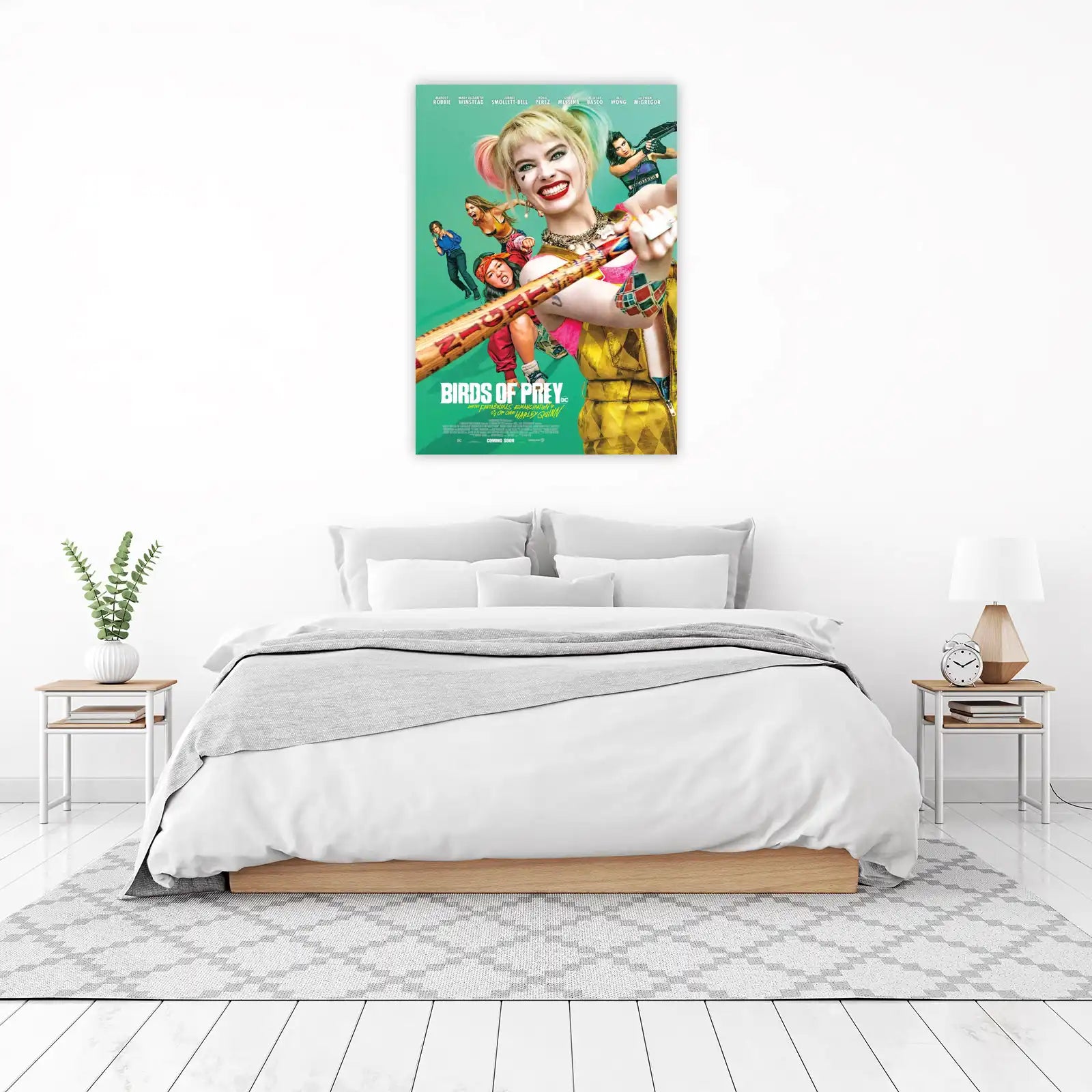 Harley Quinn Birds of Prey Wall Art