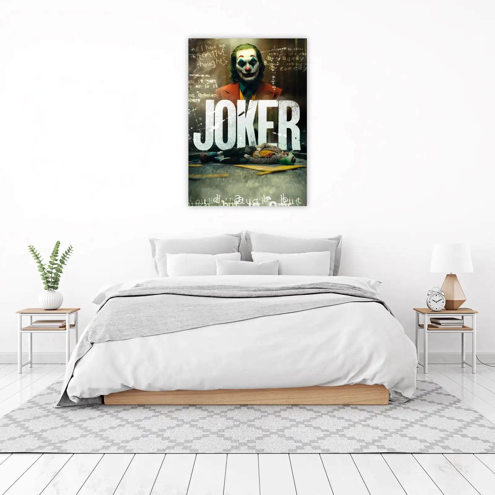 Joker Movie Poster Wall Art - Dark, Gritty Art