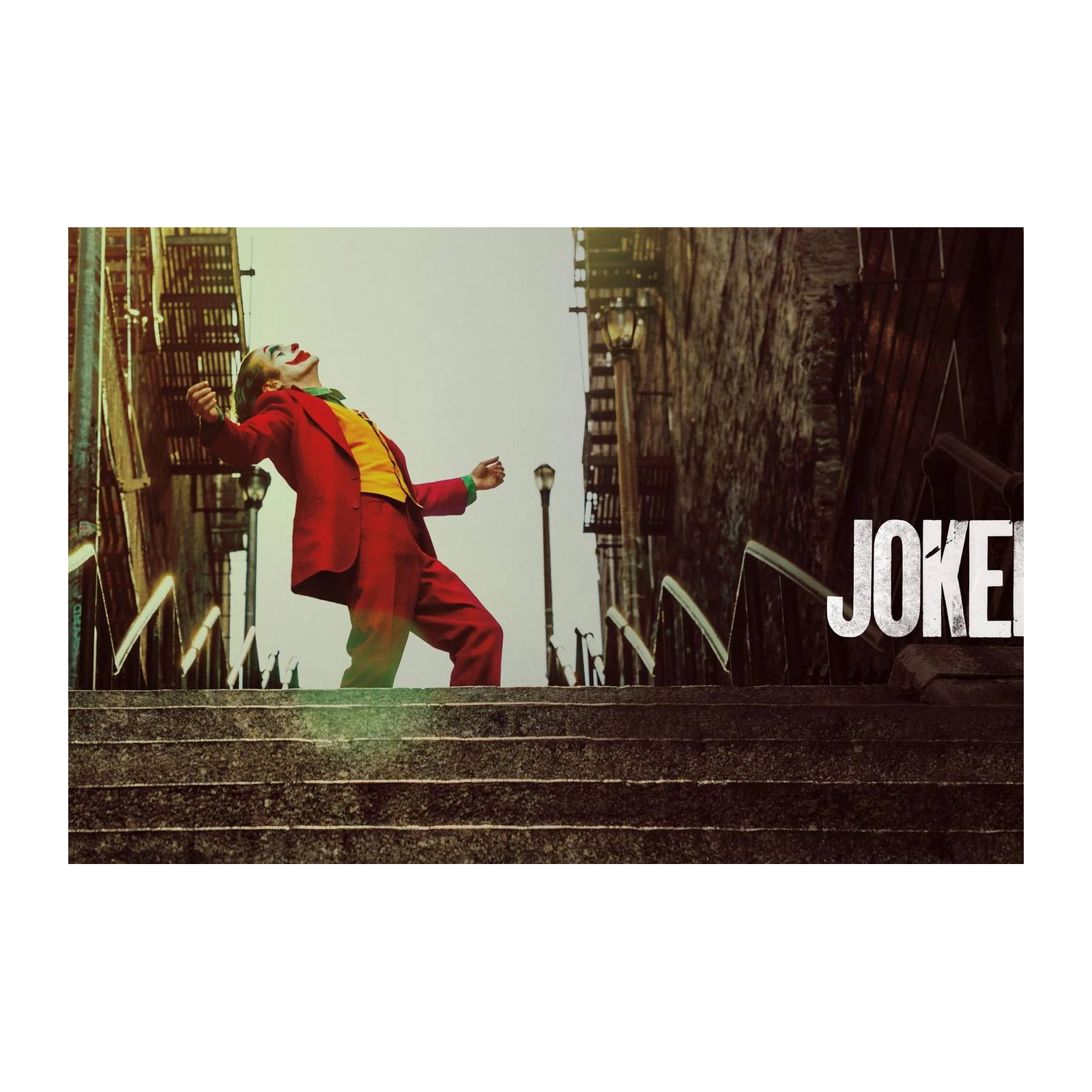 Joker Movie Iconic Steps Wall Art