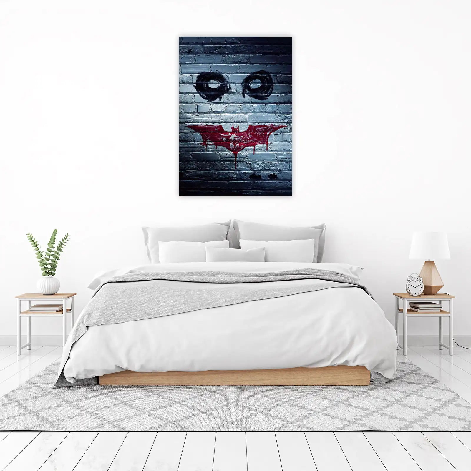 Joker Batman Graffiti Art Wall Art
