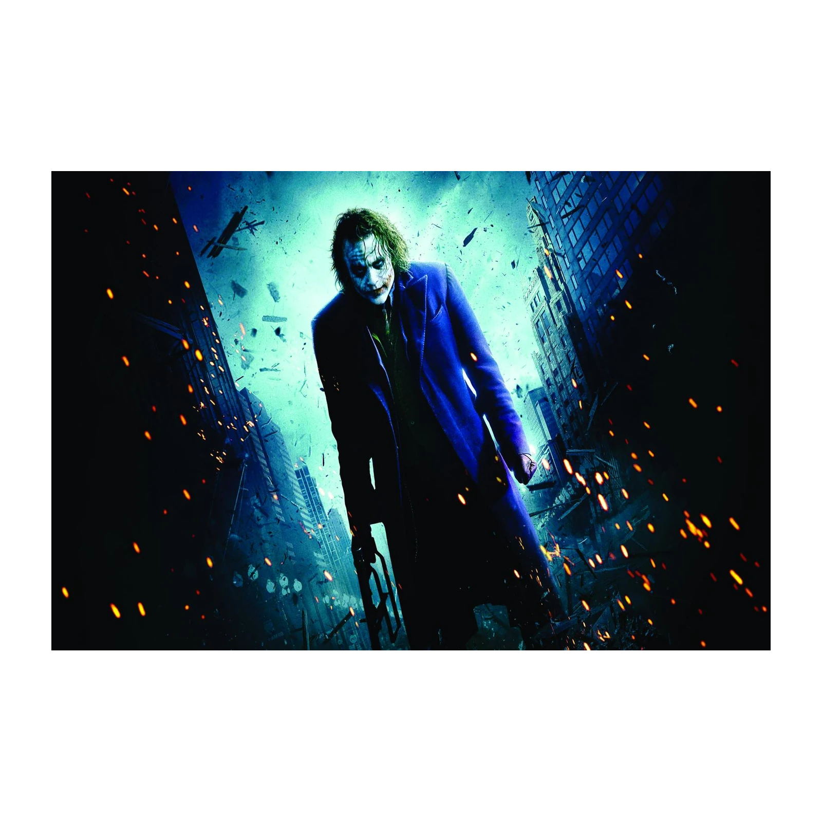 Joker "Why So Serious" Movie Art Wall Art