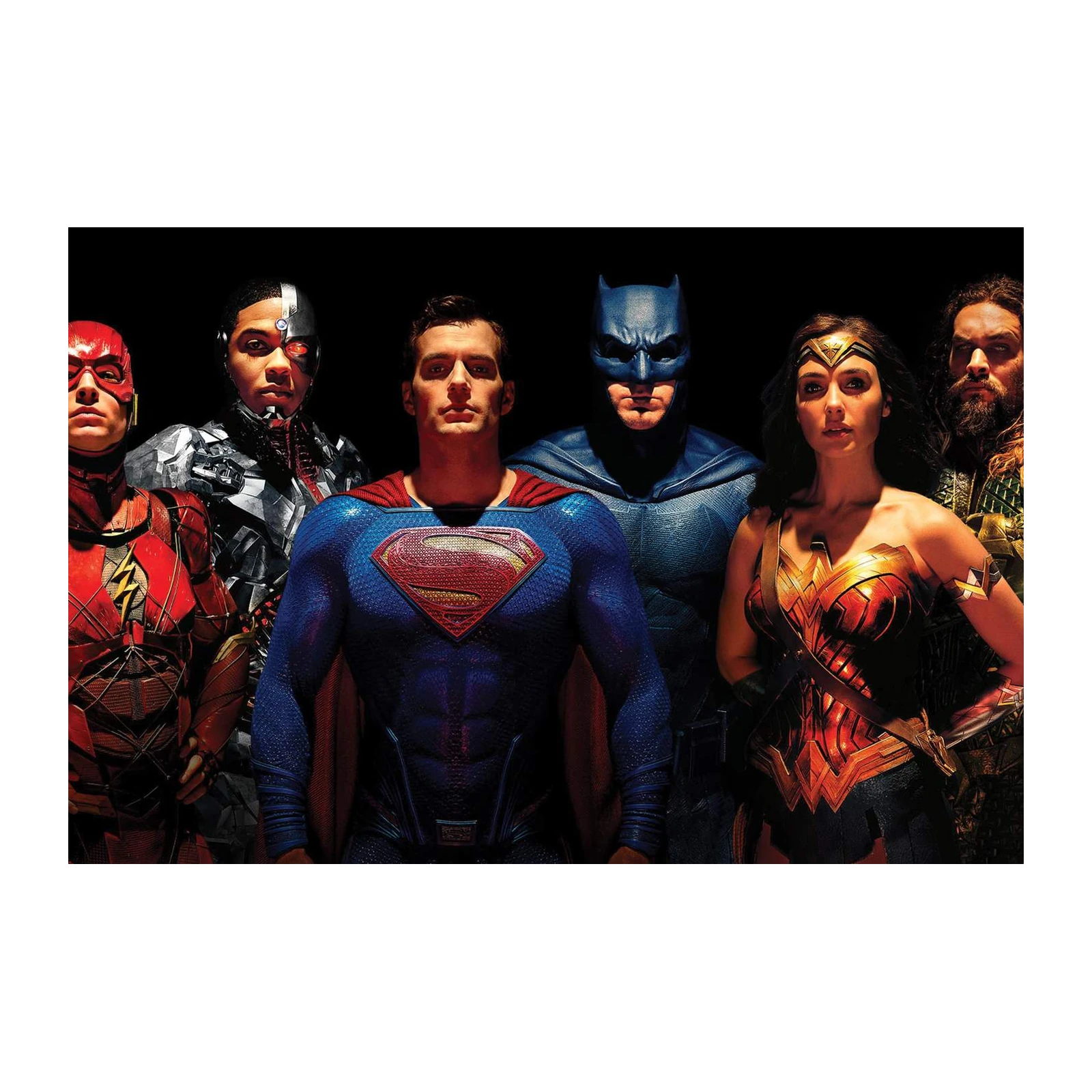 Justice League Heroes Assemble Wall Art