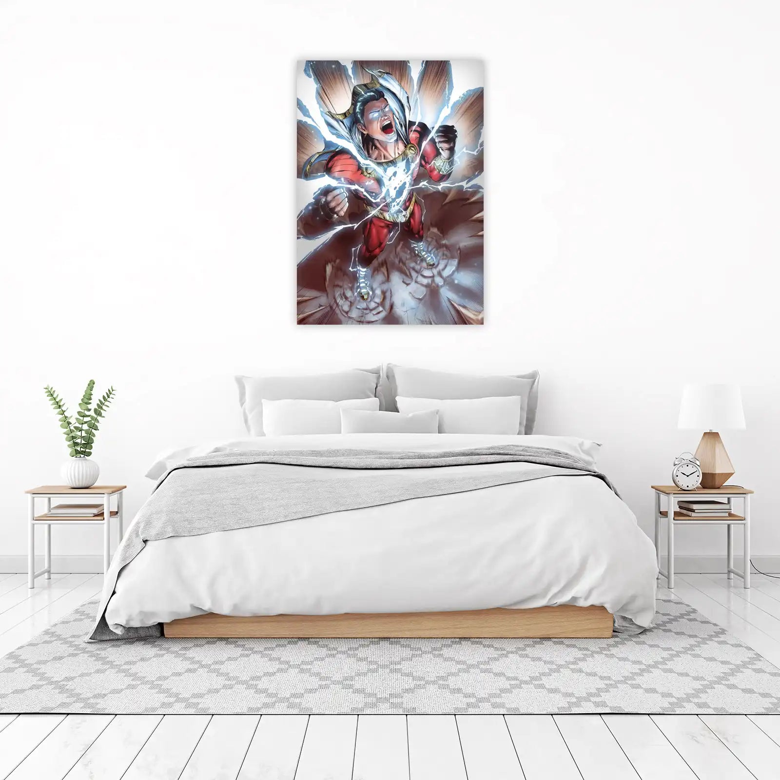 Shazam Lightning Roar Wall Art