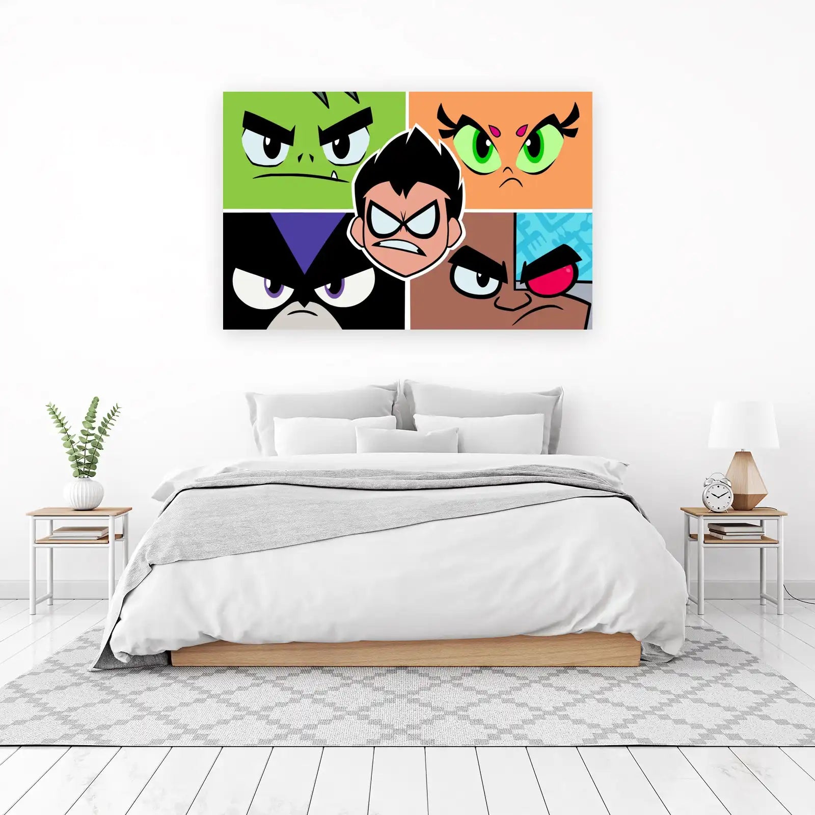 Teen Titans Go! Face Montage Wall Art