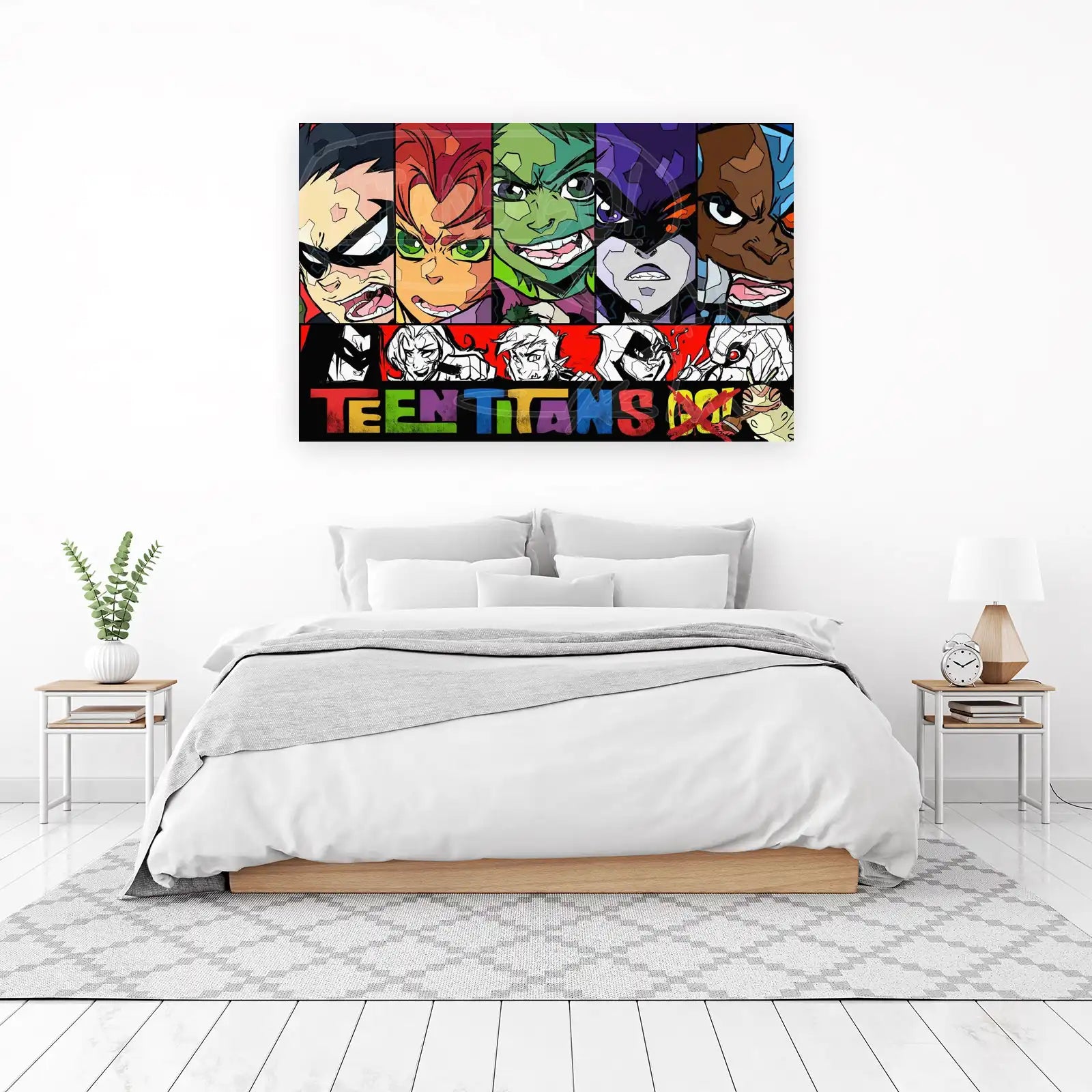 Teen Titans Go! Dynamic Comic Wall Art
