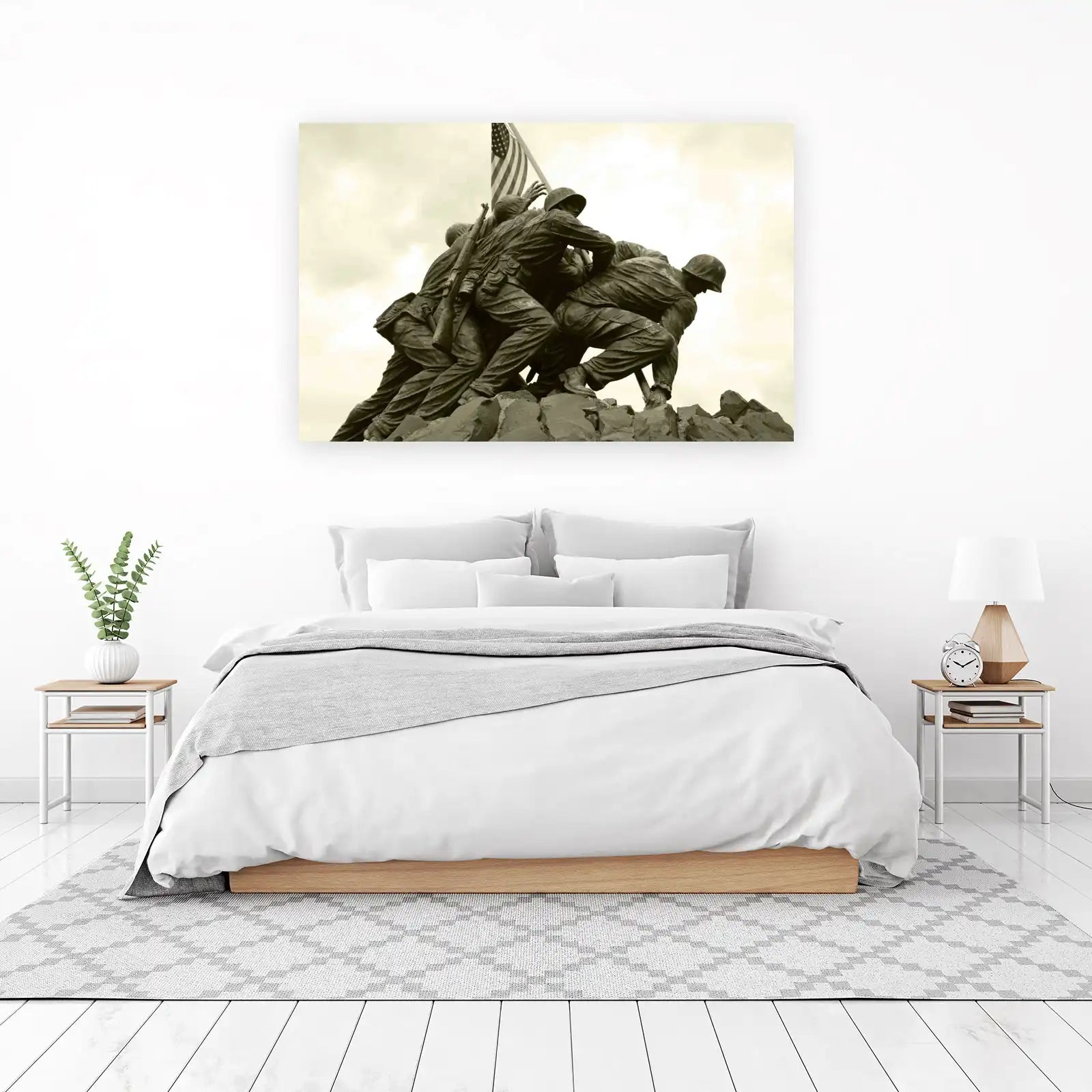 United States Marines Iwo Jima Monument Wall Art