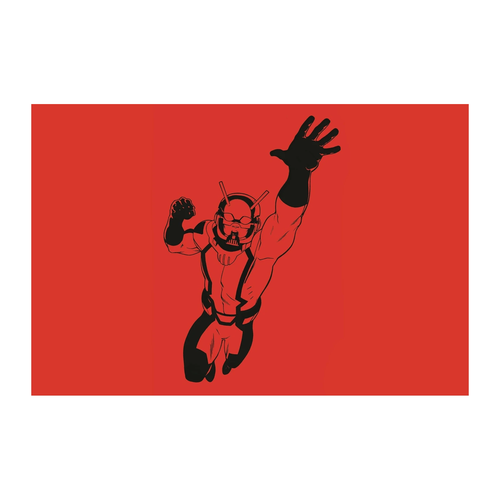 Heroic Ant-Man Action Wall Art