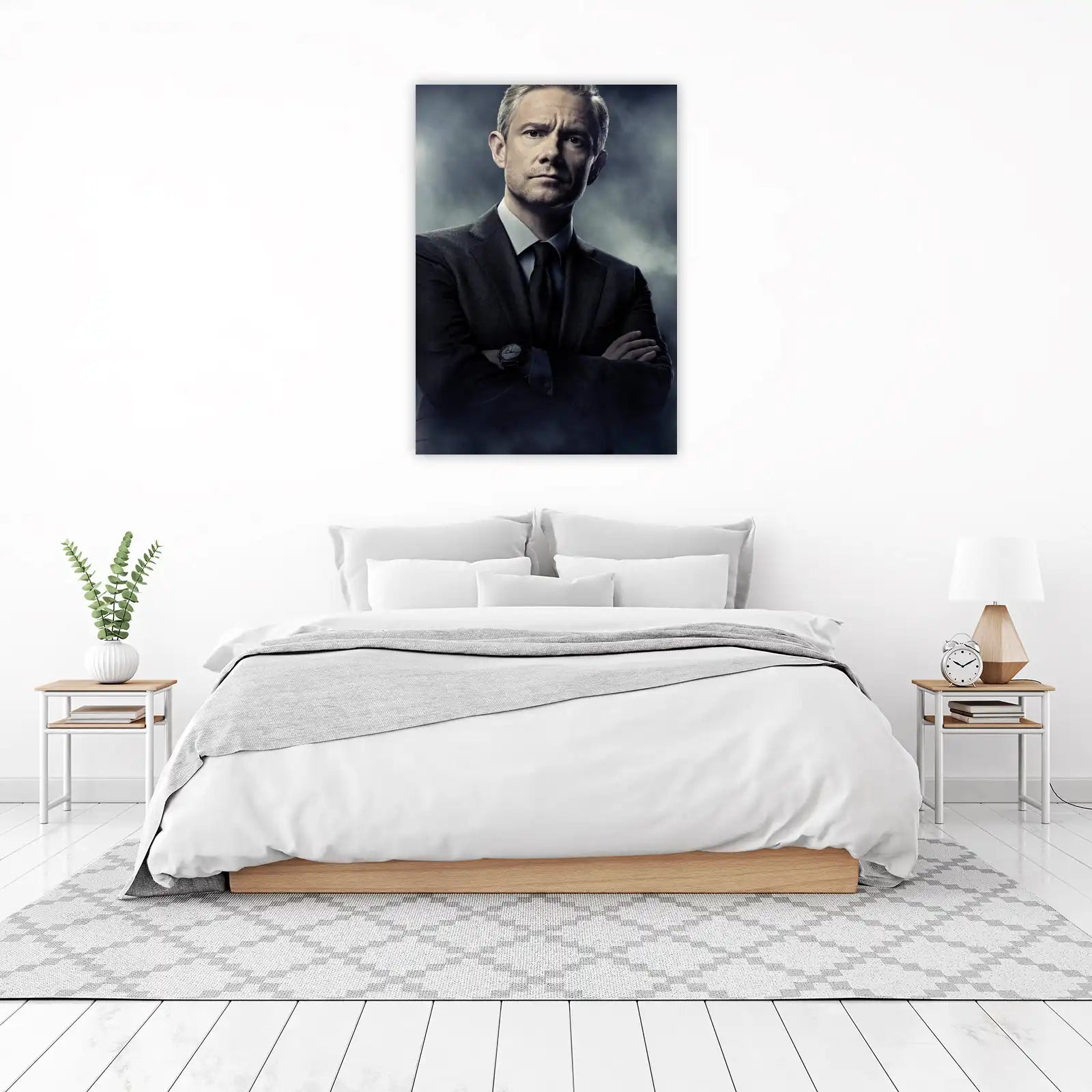 Martin Freeman Intense Look Wall Art