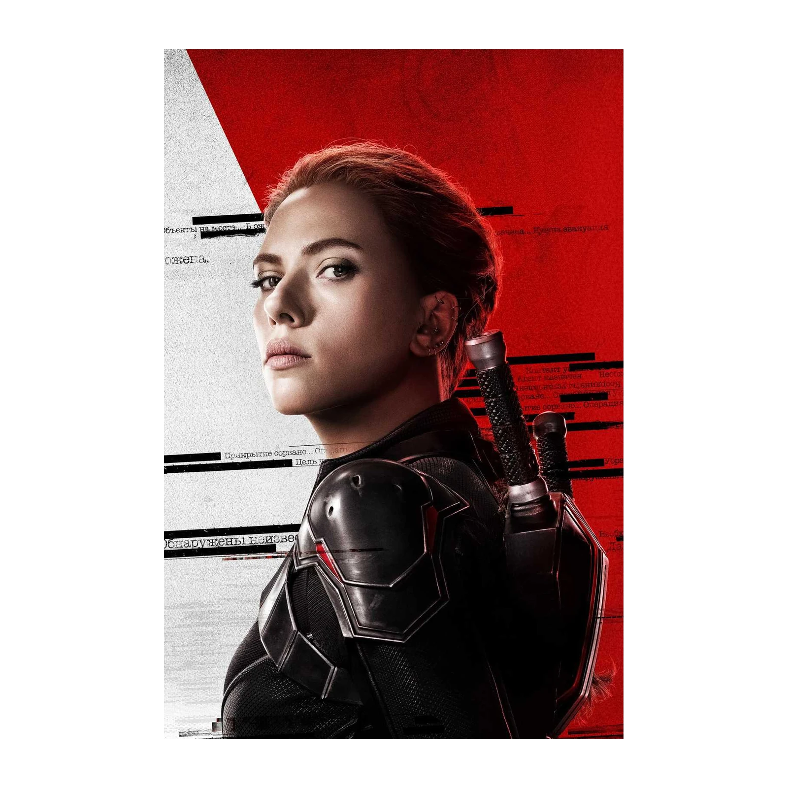 Black Widow Action Hero Wall Art