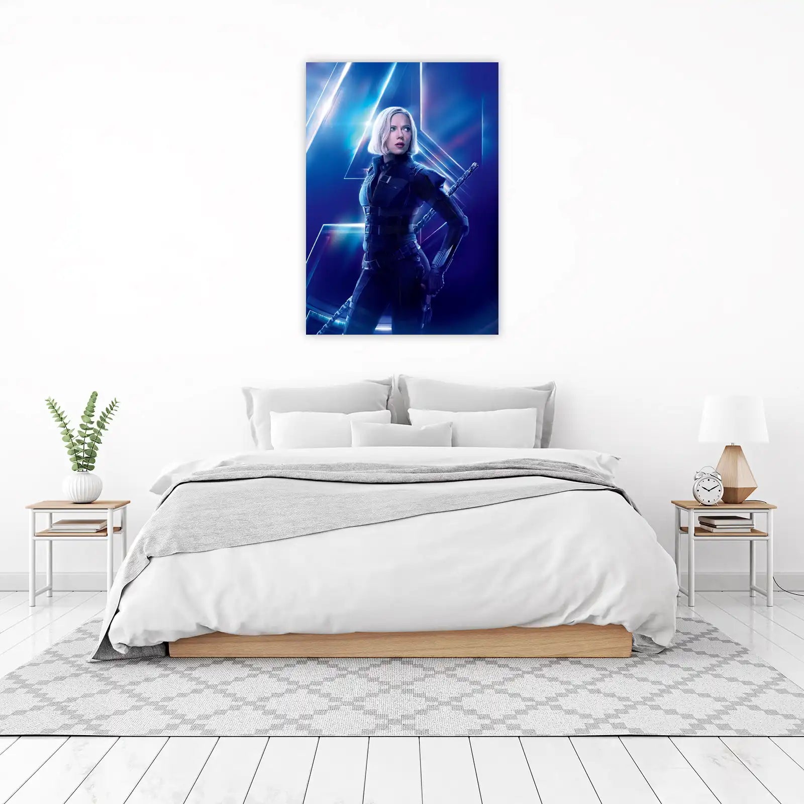 Black Widow's Power: Avengers Endgame Wall Art