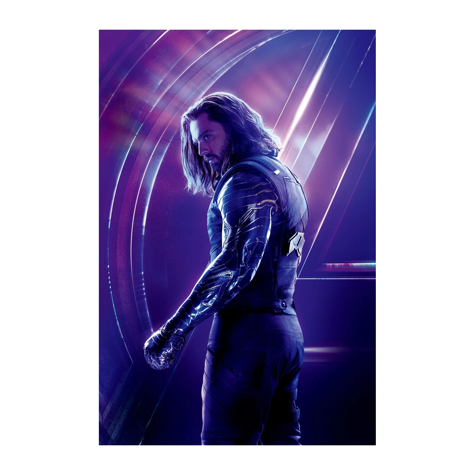 Winter Soldier "Bucky" Barnes Infinity Saga Wall Art