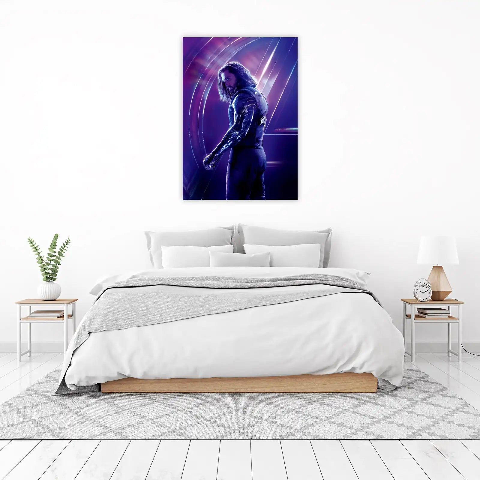 Winter Soldier "Bucky" Barnes Infinity Saga Wall Art