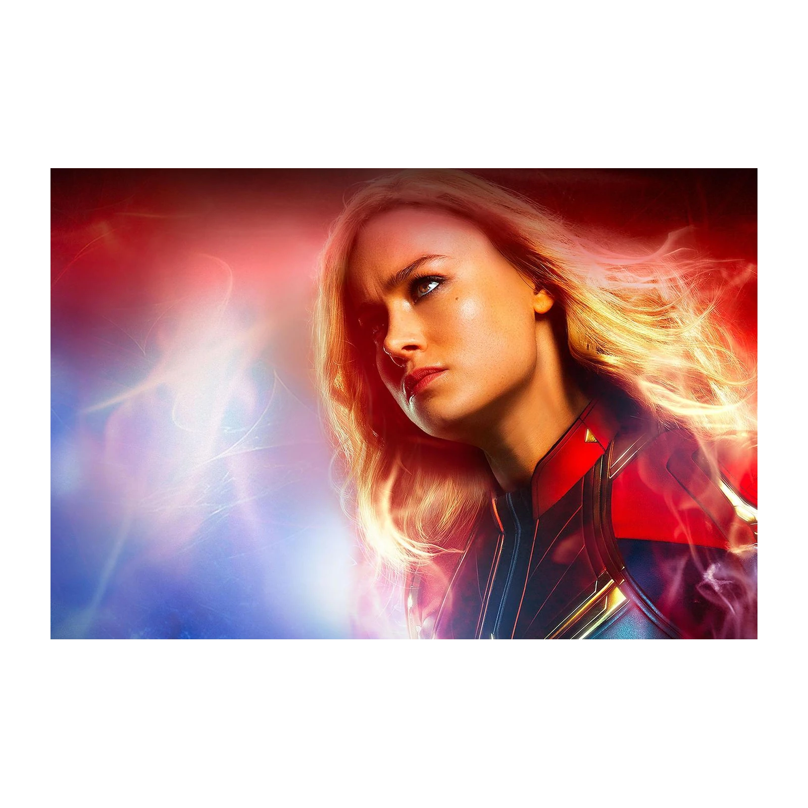 Captain Marvel Power Glow Wall Art