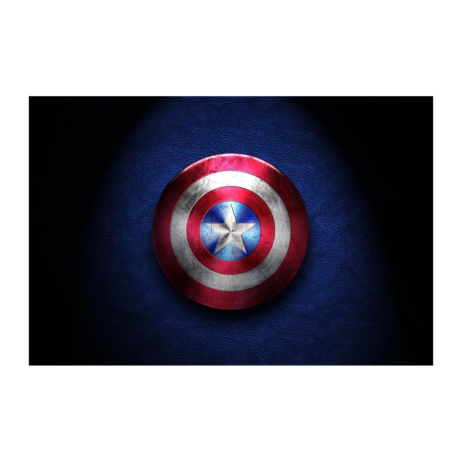 Captain America Shield Iconic Comic Wall Art