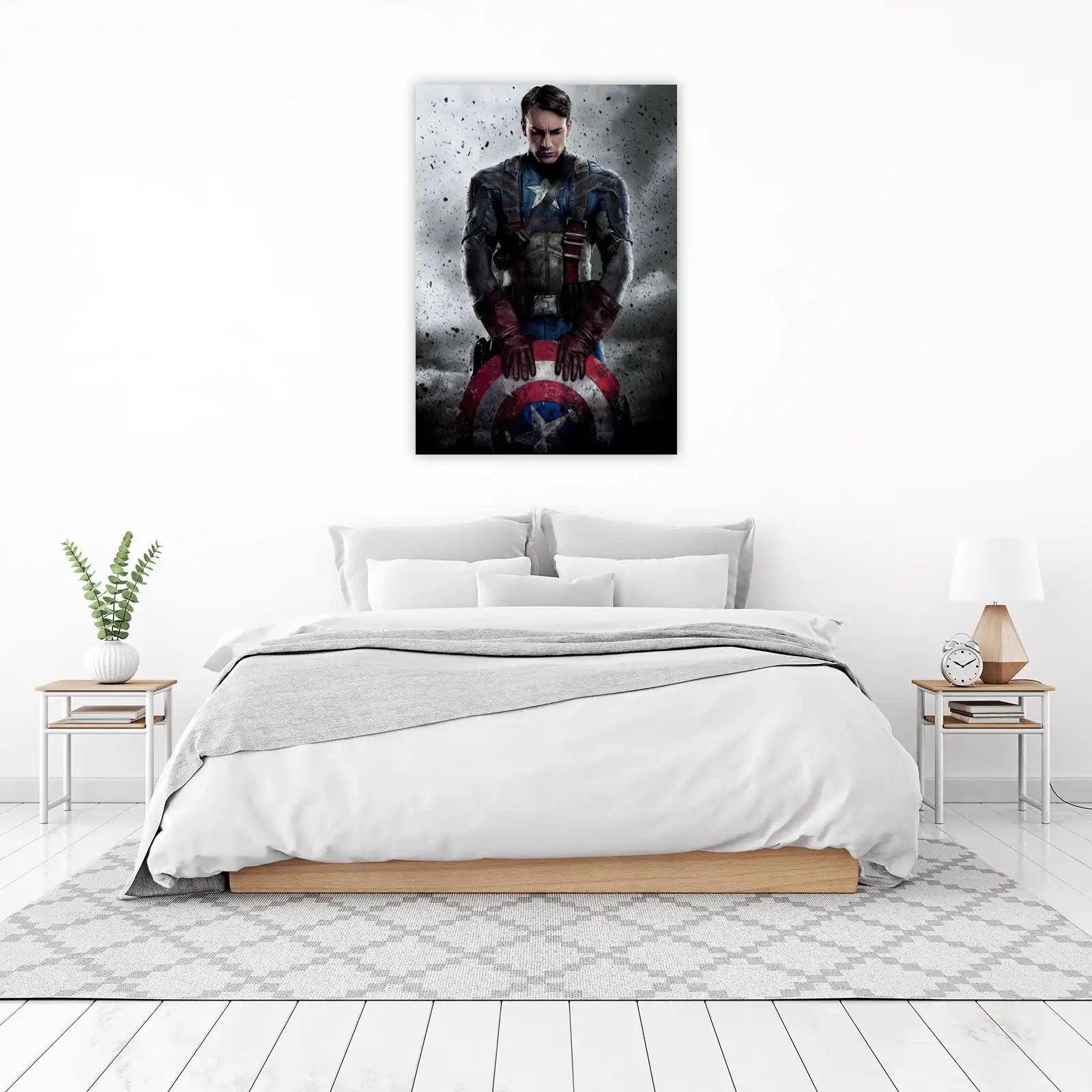 Captain America Shield Wall Art Wall Art