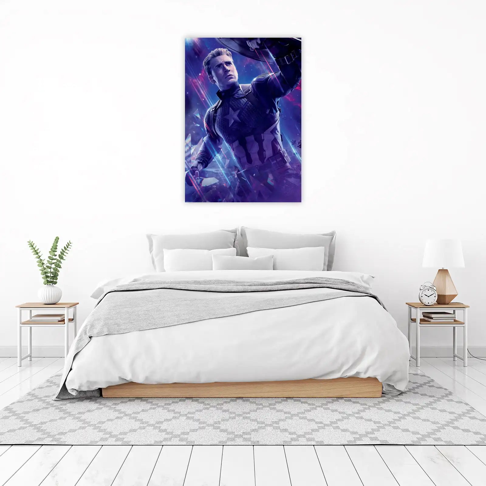 Captain America "Endgame" Heroic Pose Wall Art