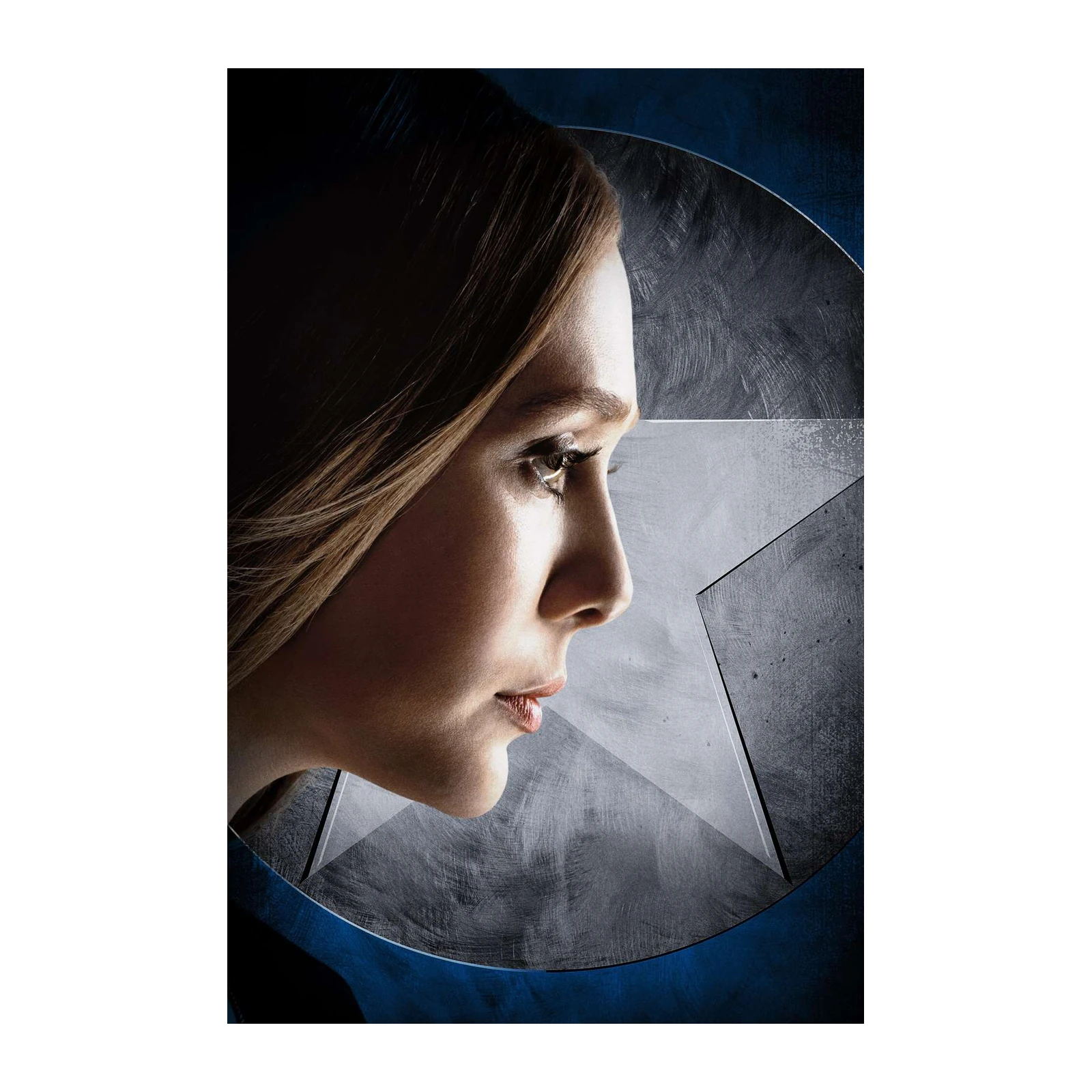 Scarlet Witch Cinematic Portrait Wall Art