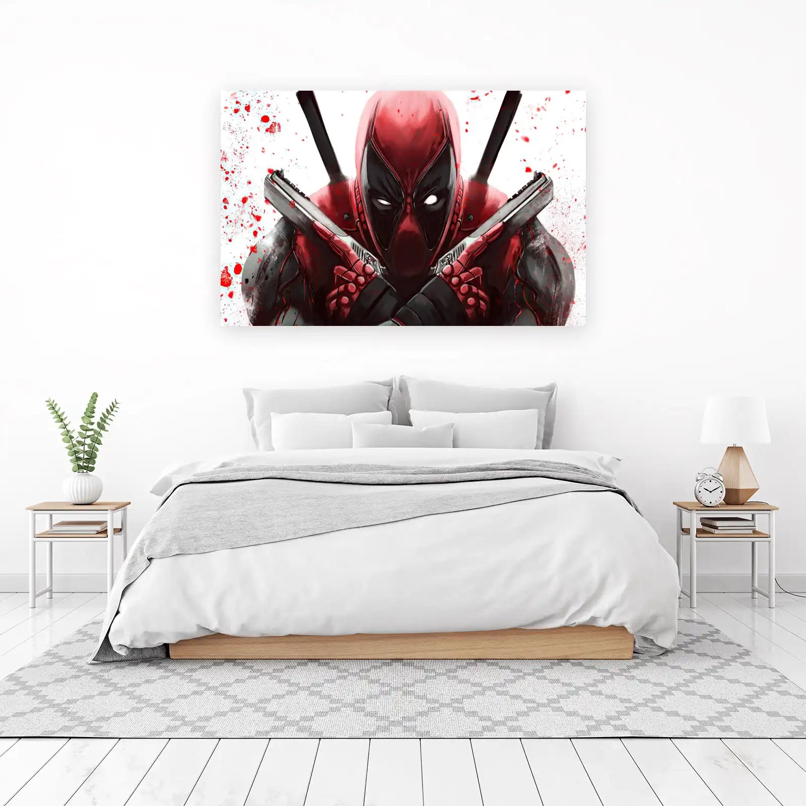 Deadpool Fierce Action Wall Art
