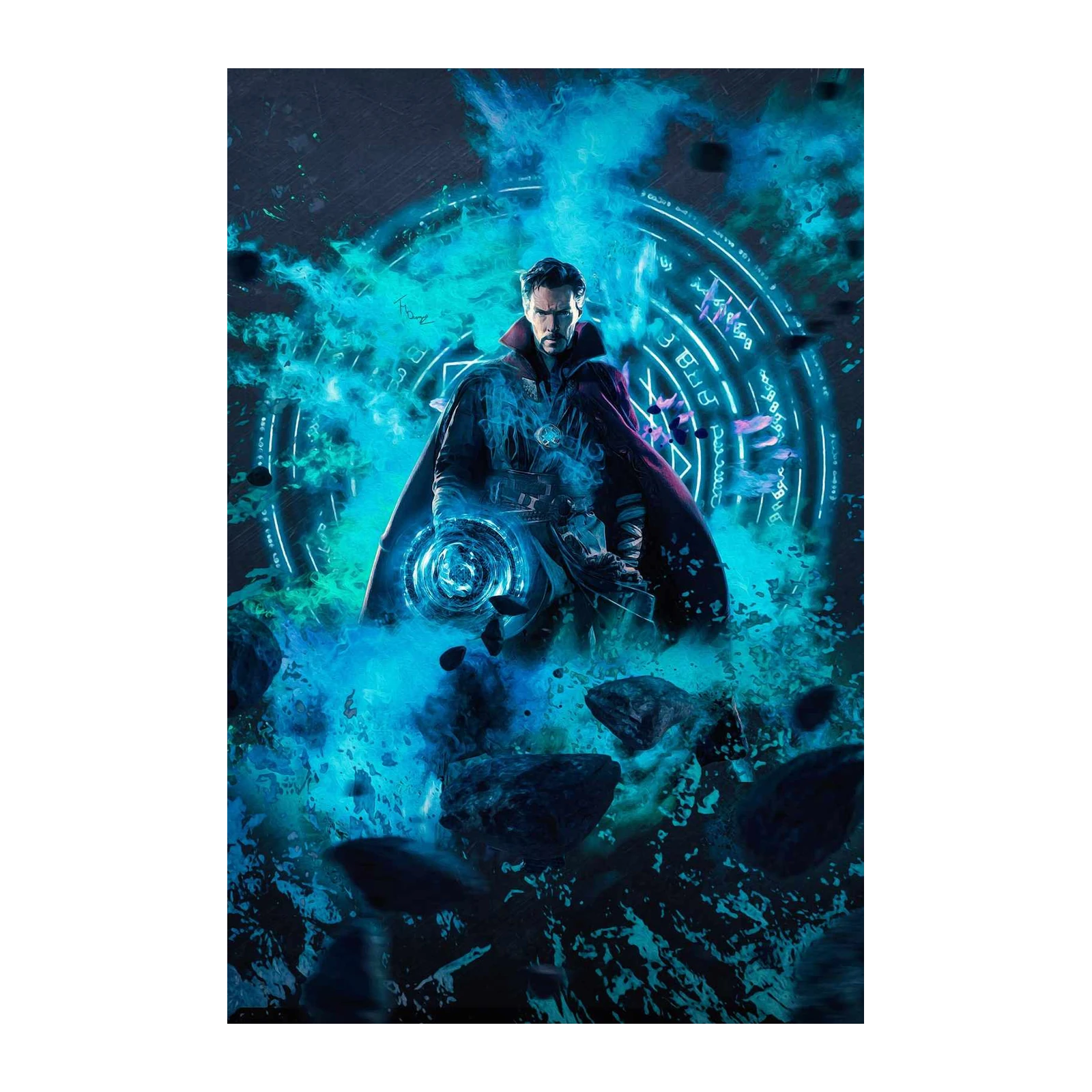 Doctor Strange Mystical Energy Wall Art