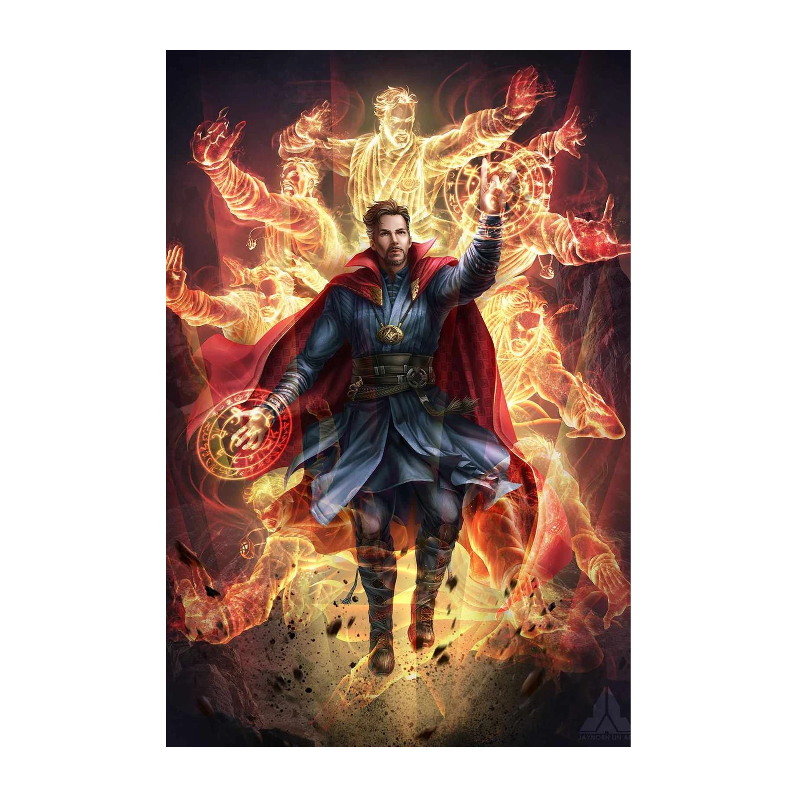 Doctor Strange Multiverse Magic Wall Art
