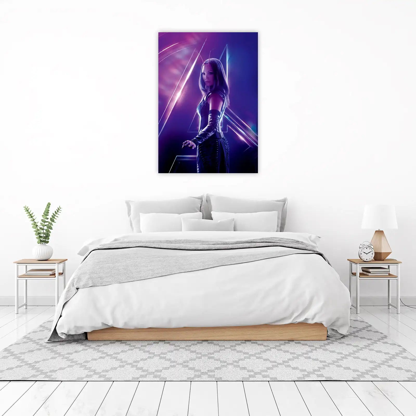 Mantis "Empathy" Sci-Fi Character Wall Art
