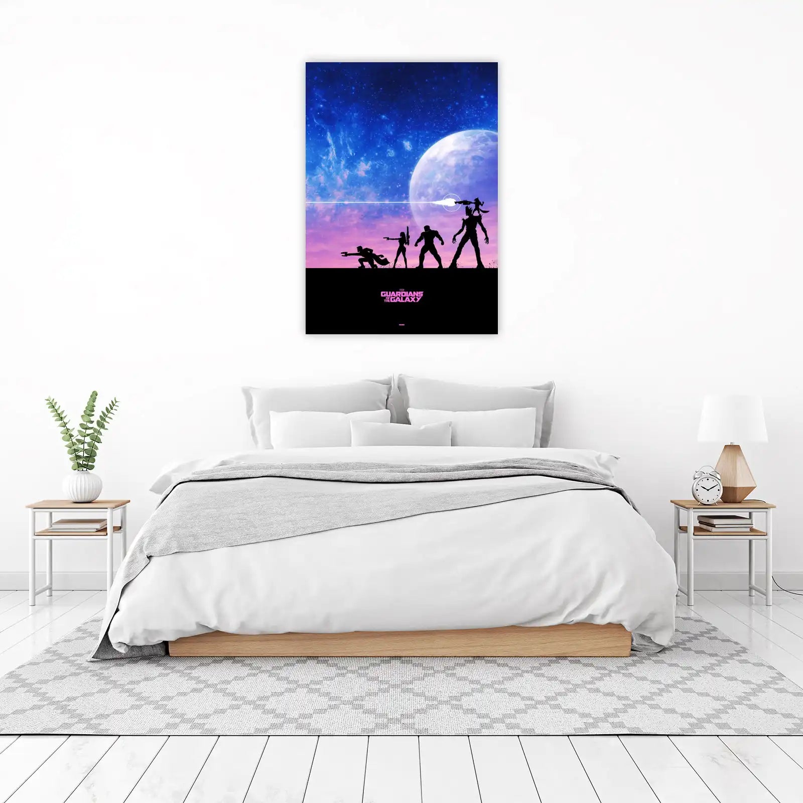 Guardians of the Galaxy Silhouette Wall Art