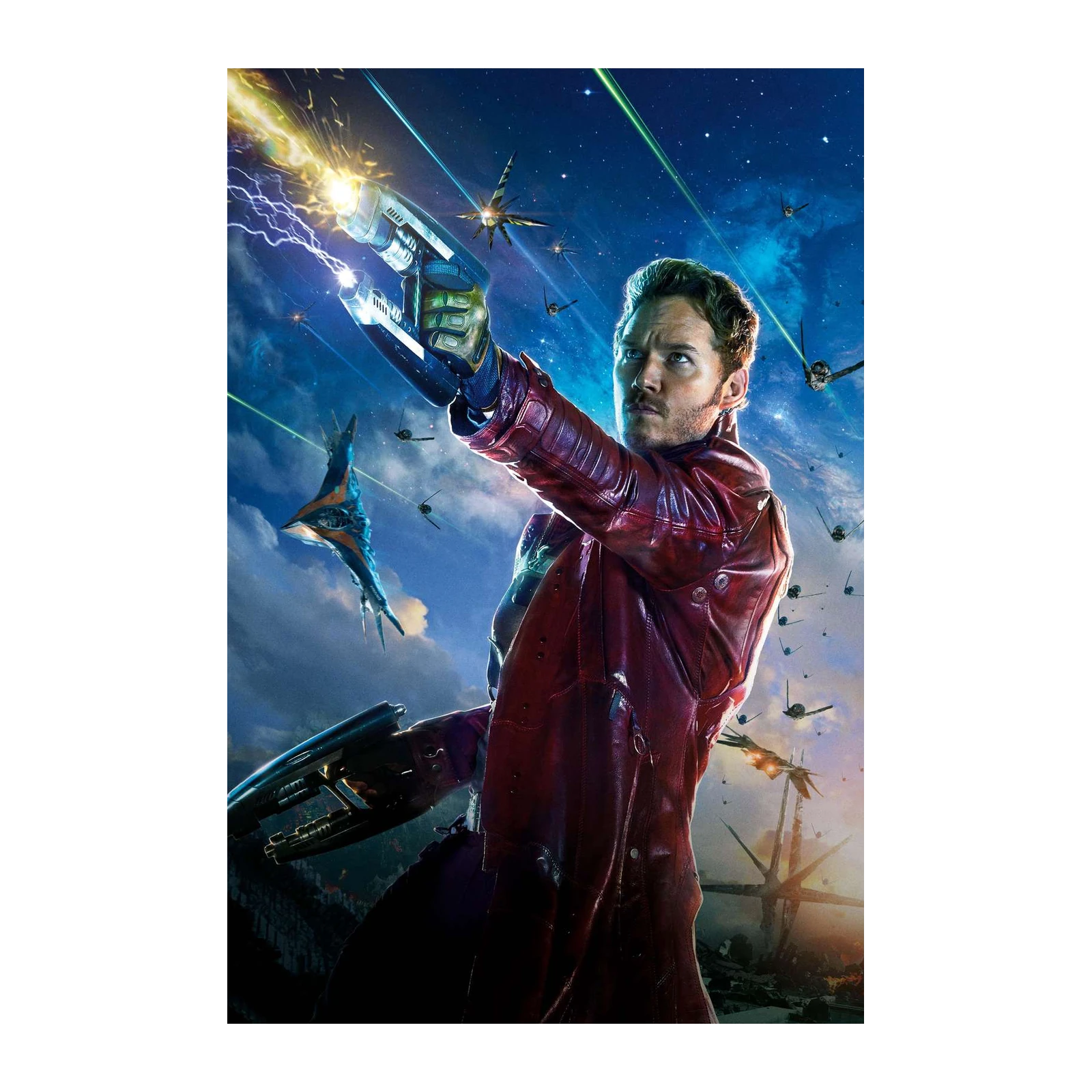 Star Lord Action Pose Wall Art