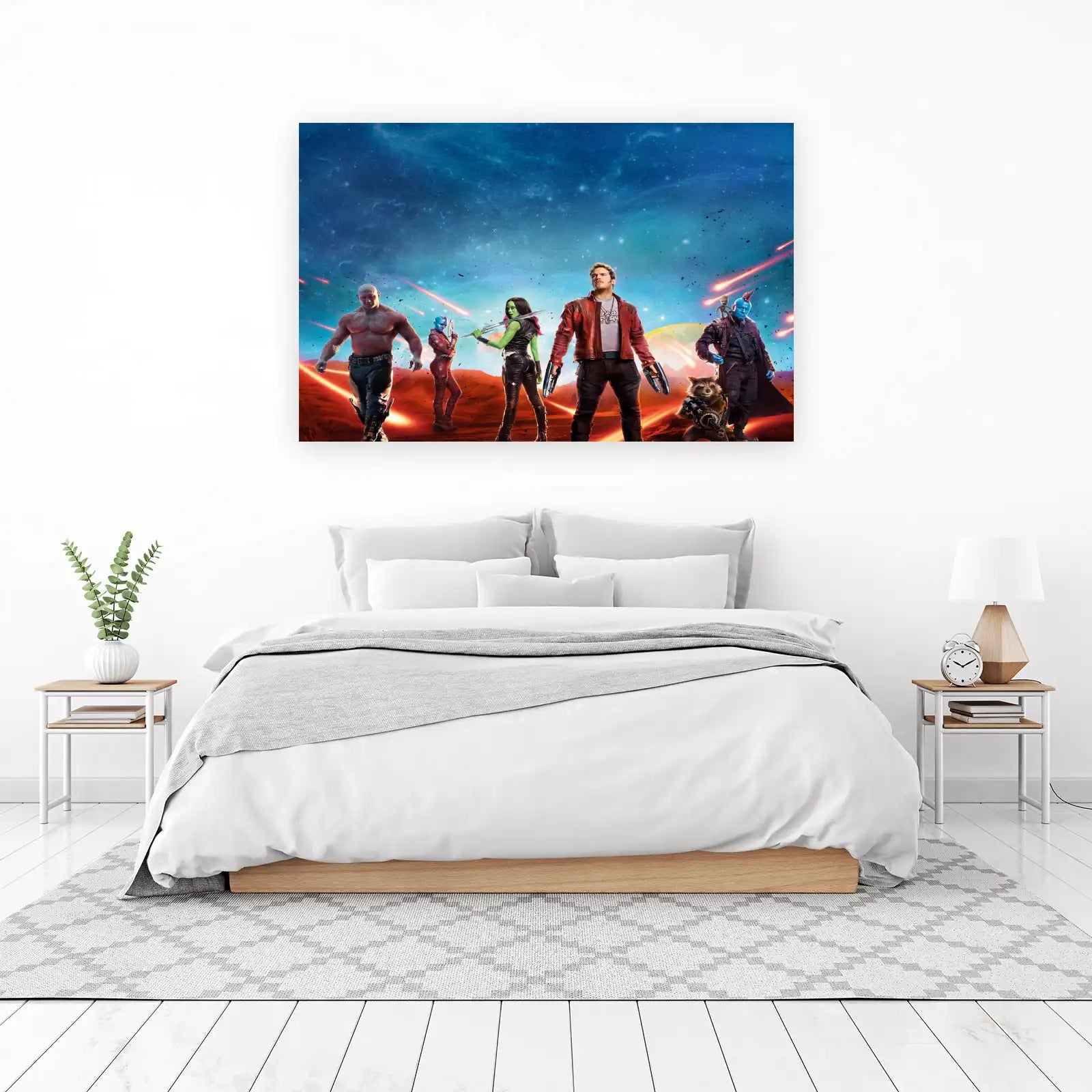Guardians of the Galaxy Space Battle Wall Art