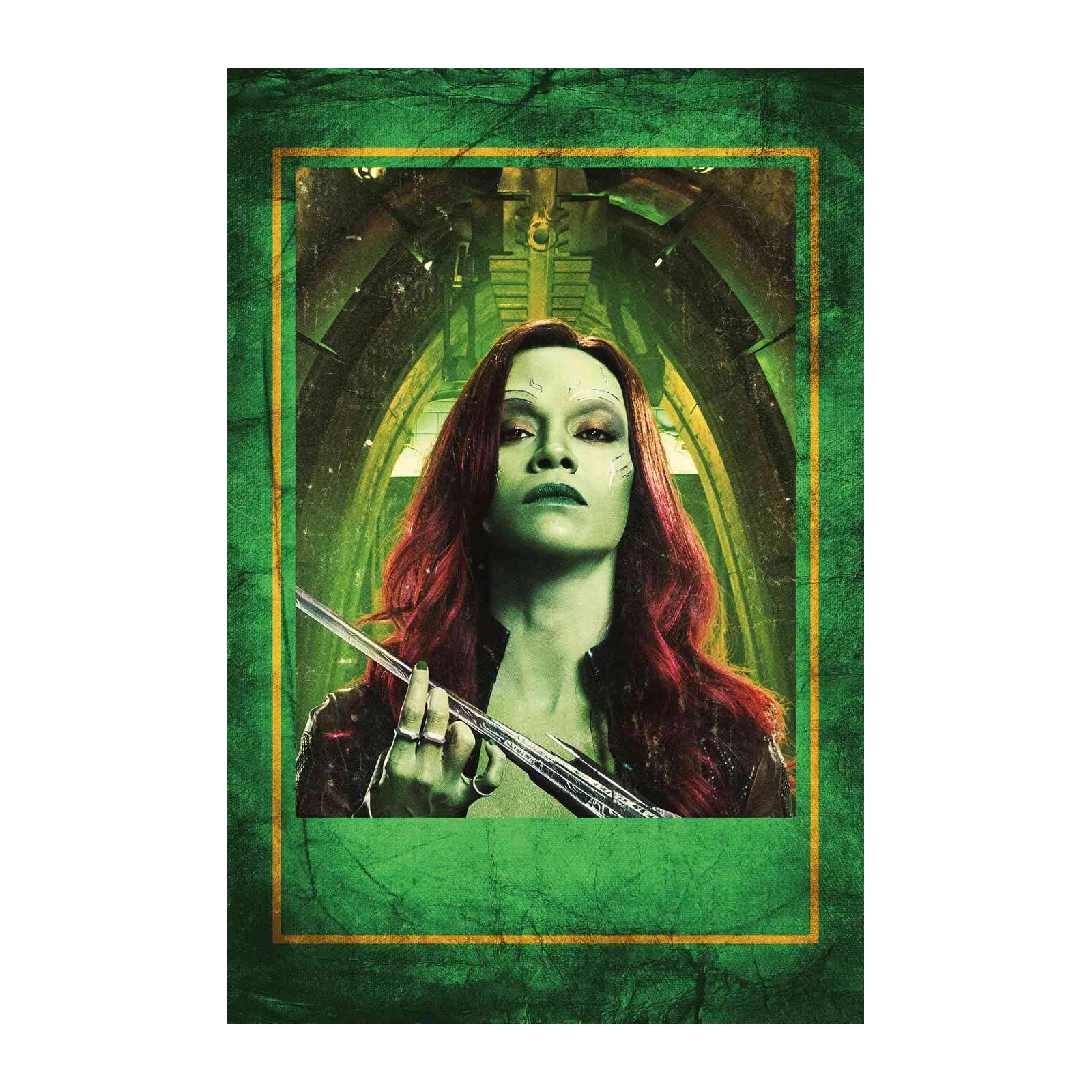 Guardians Gamora Fierce Warrior Wall Art