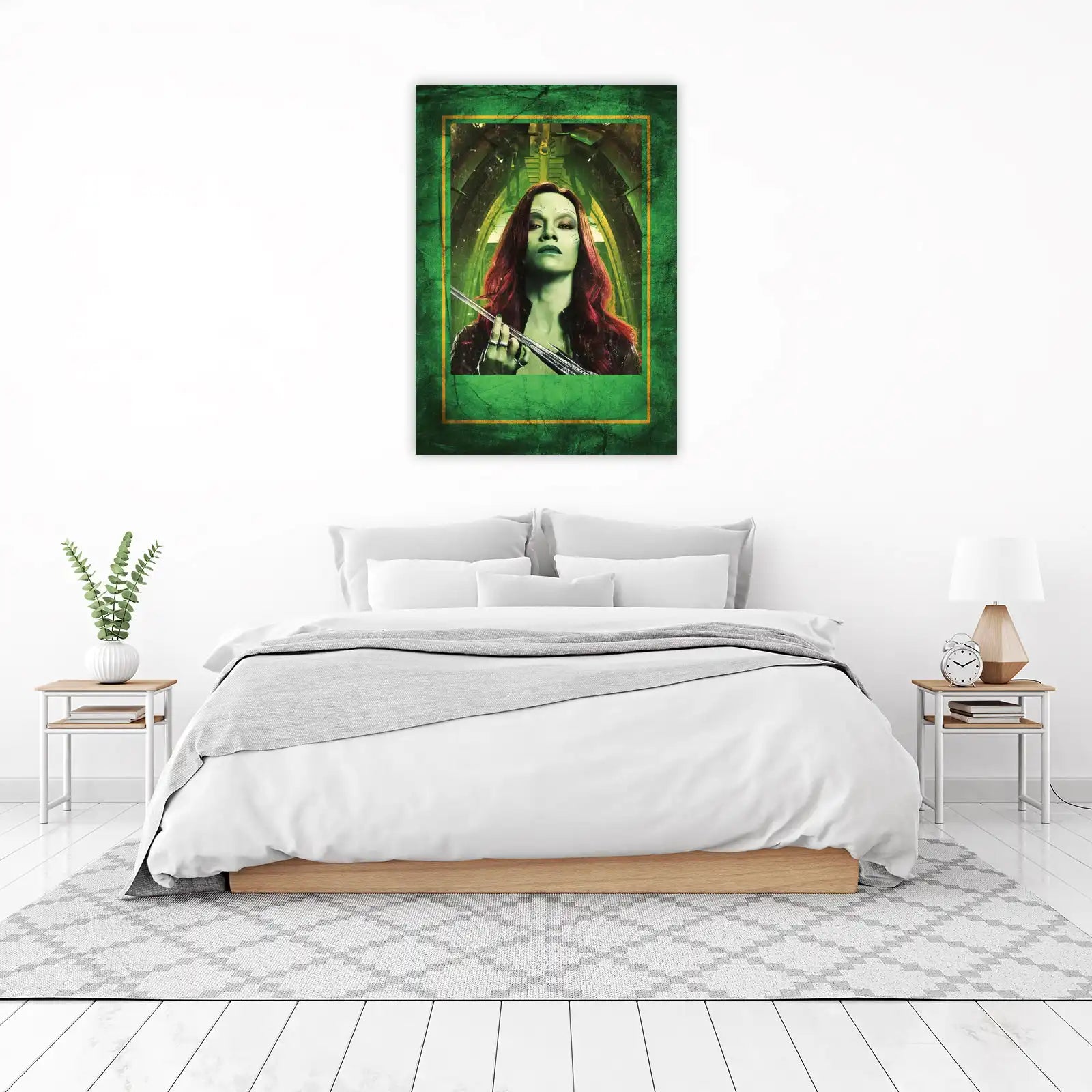 Guardians Gamora Fierce Warrior Wall Art