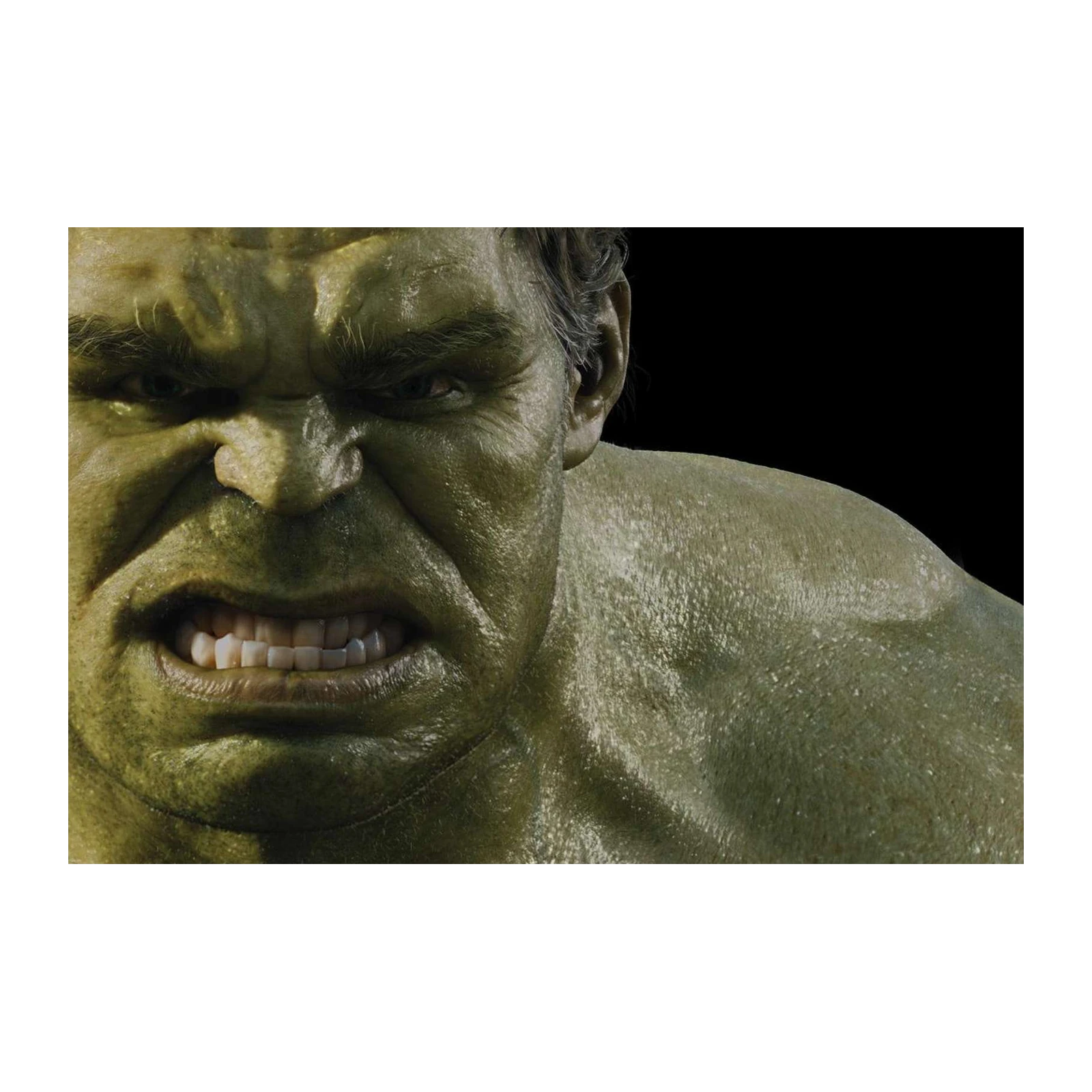 Incredible Hulk Rage Close-Up Wall Art