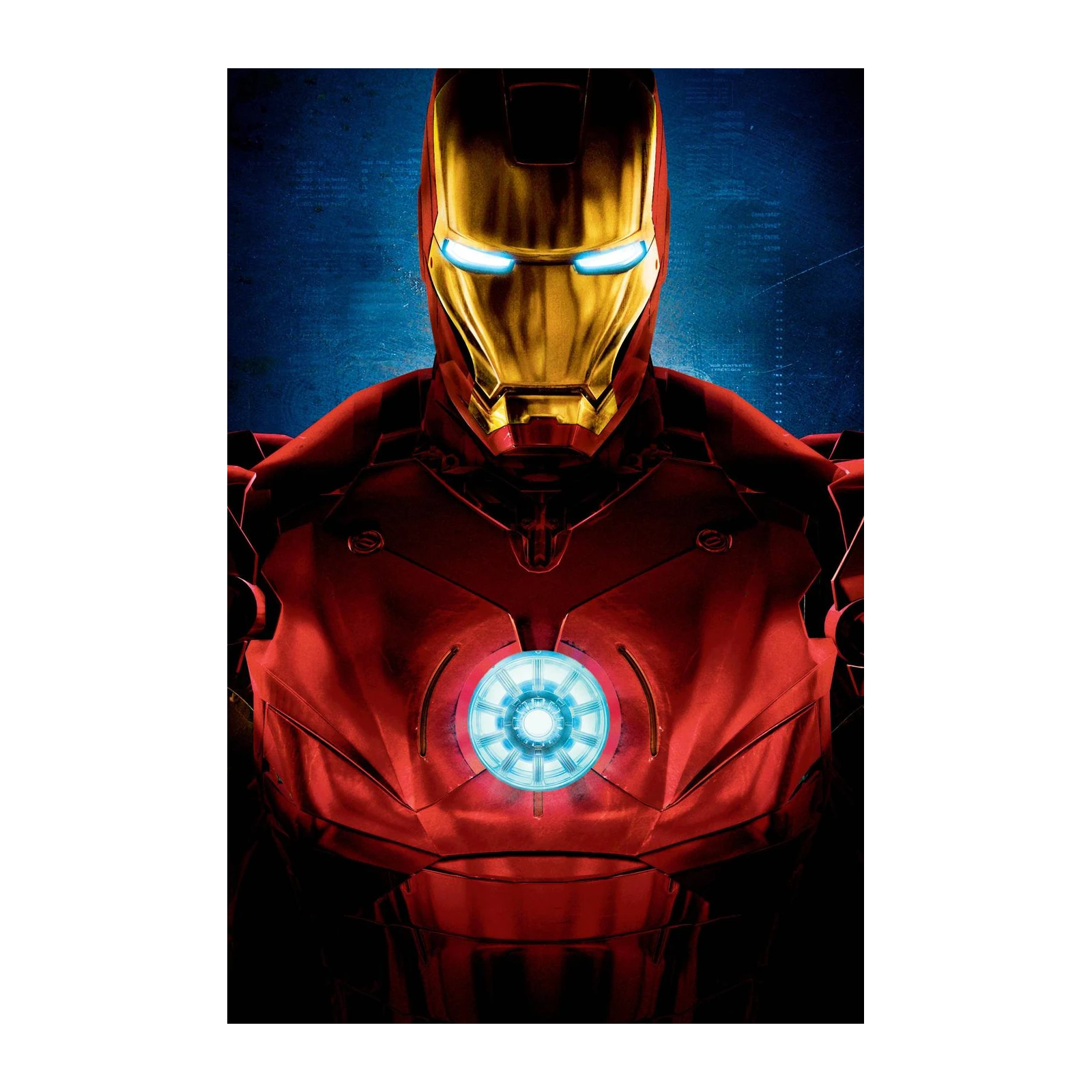 Iconic Iron Man Close-Up Wall Art