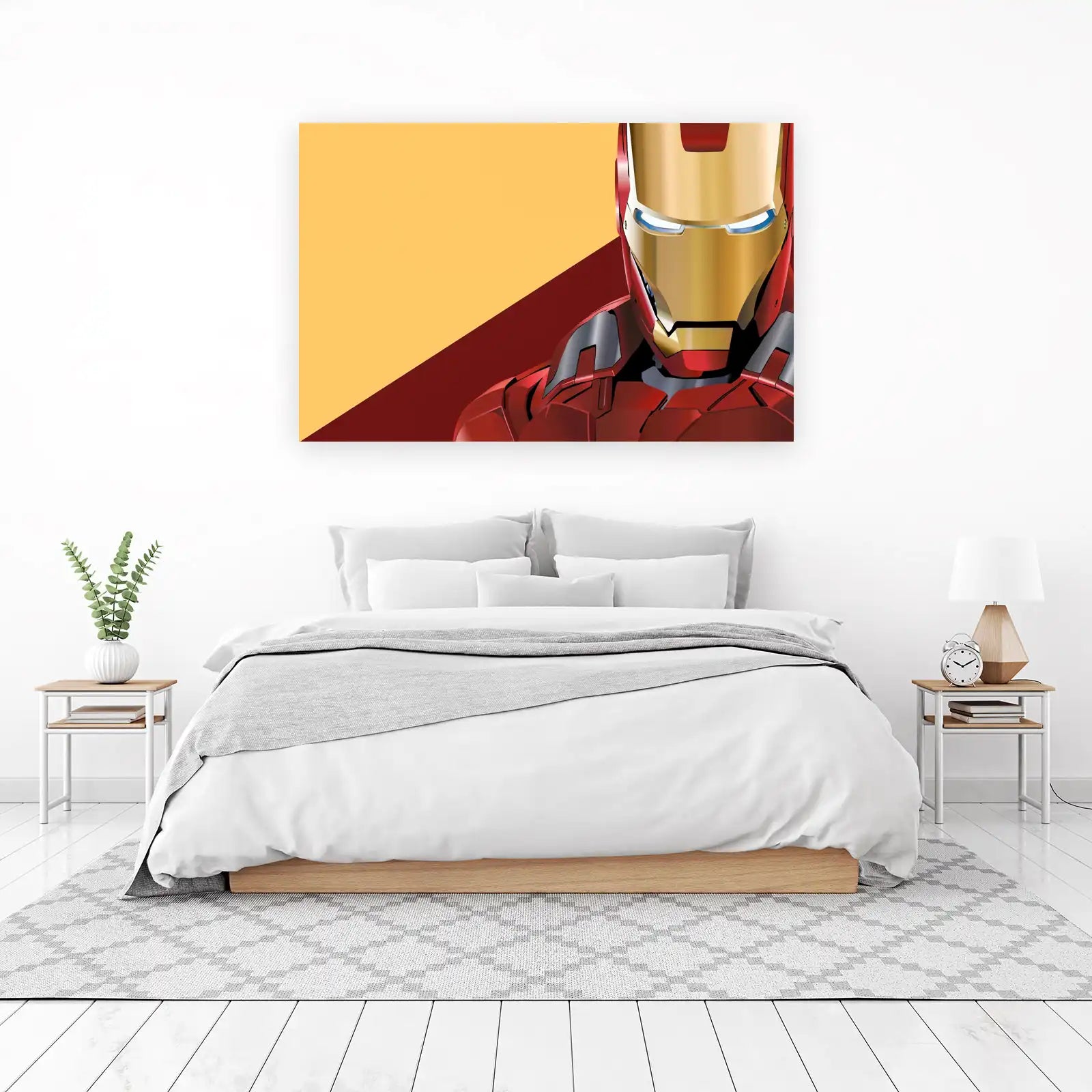Iron Man Portrait Pop Art Wall Art