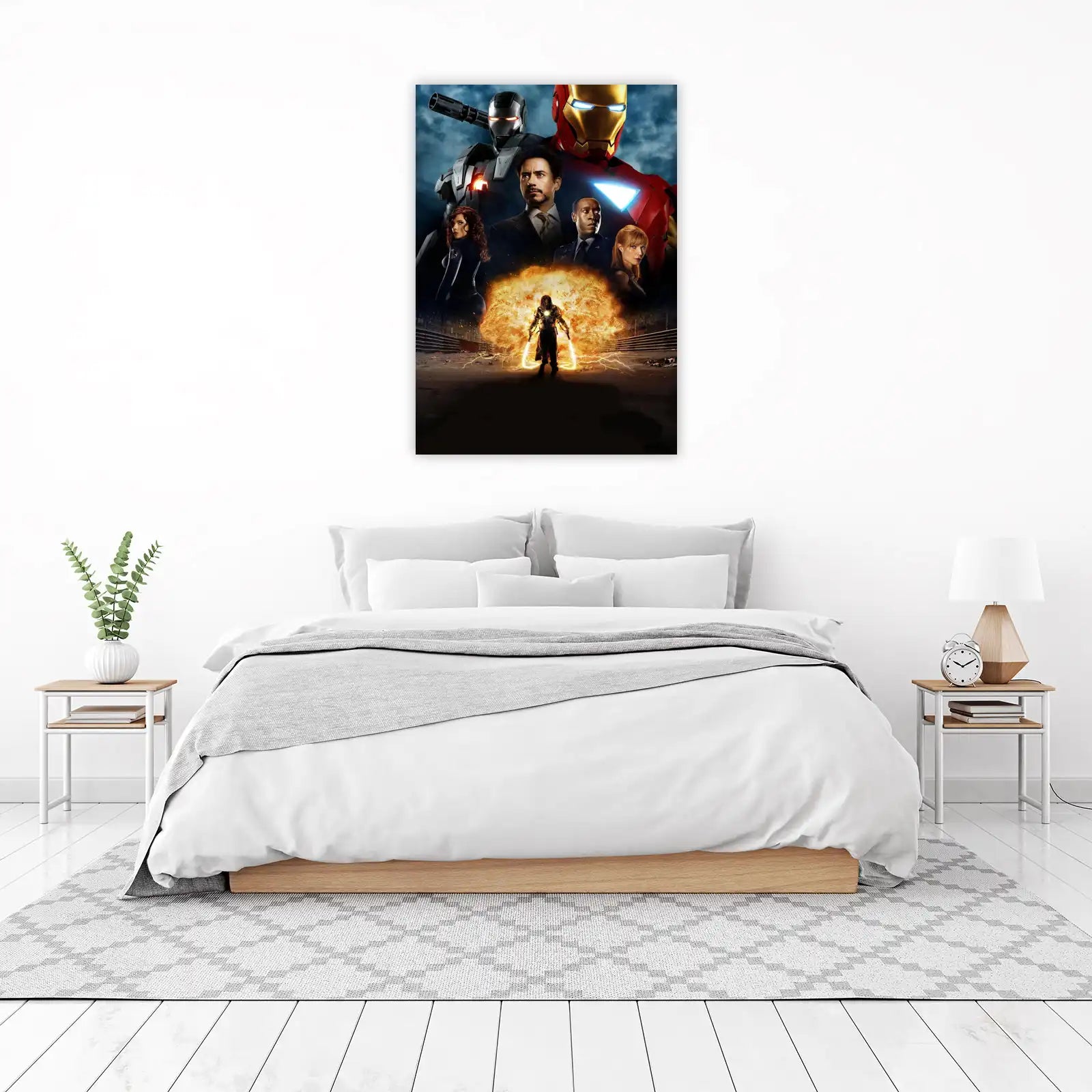 Iron Man 2 Action Heroes Wall Art