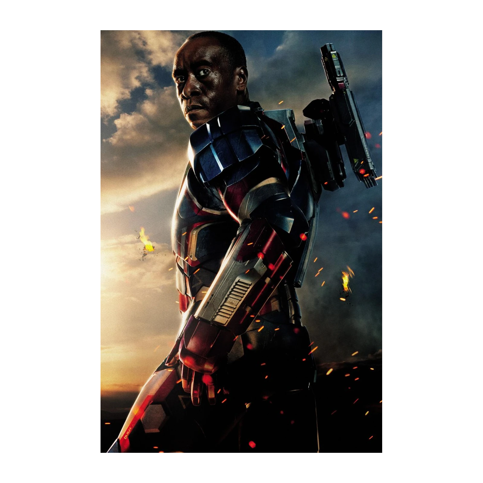 War Machine Heroic Pose Wall Art