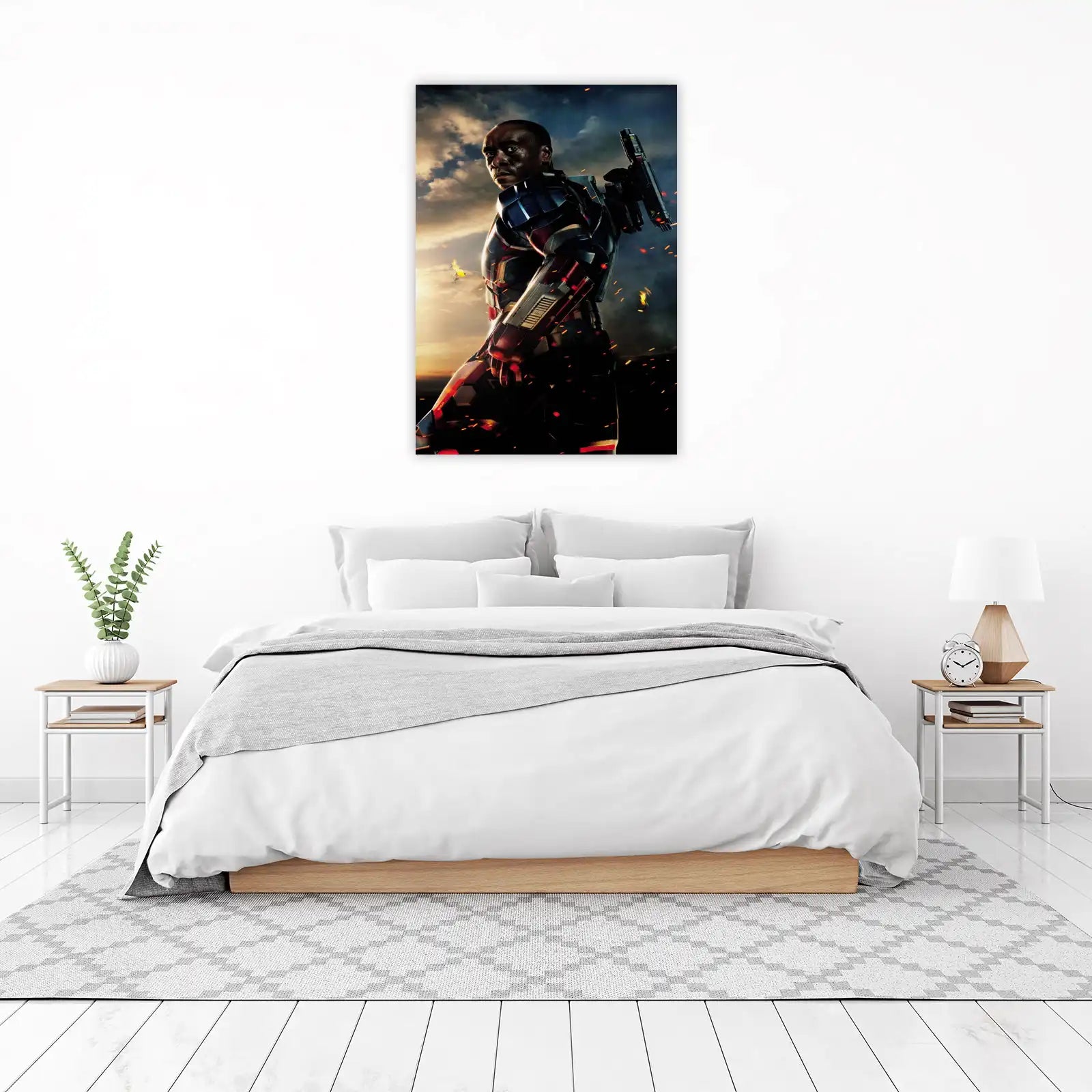 War Machine Heroic Pose Wall Art