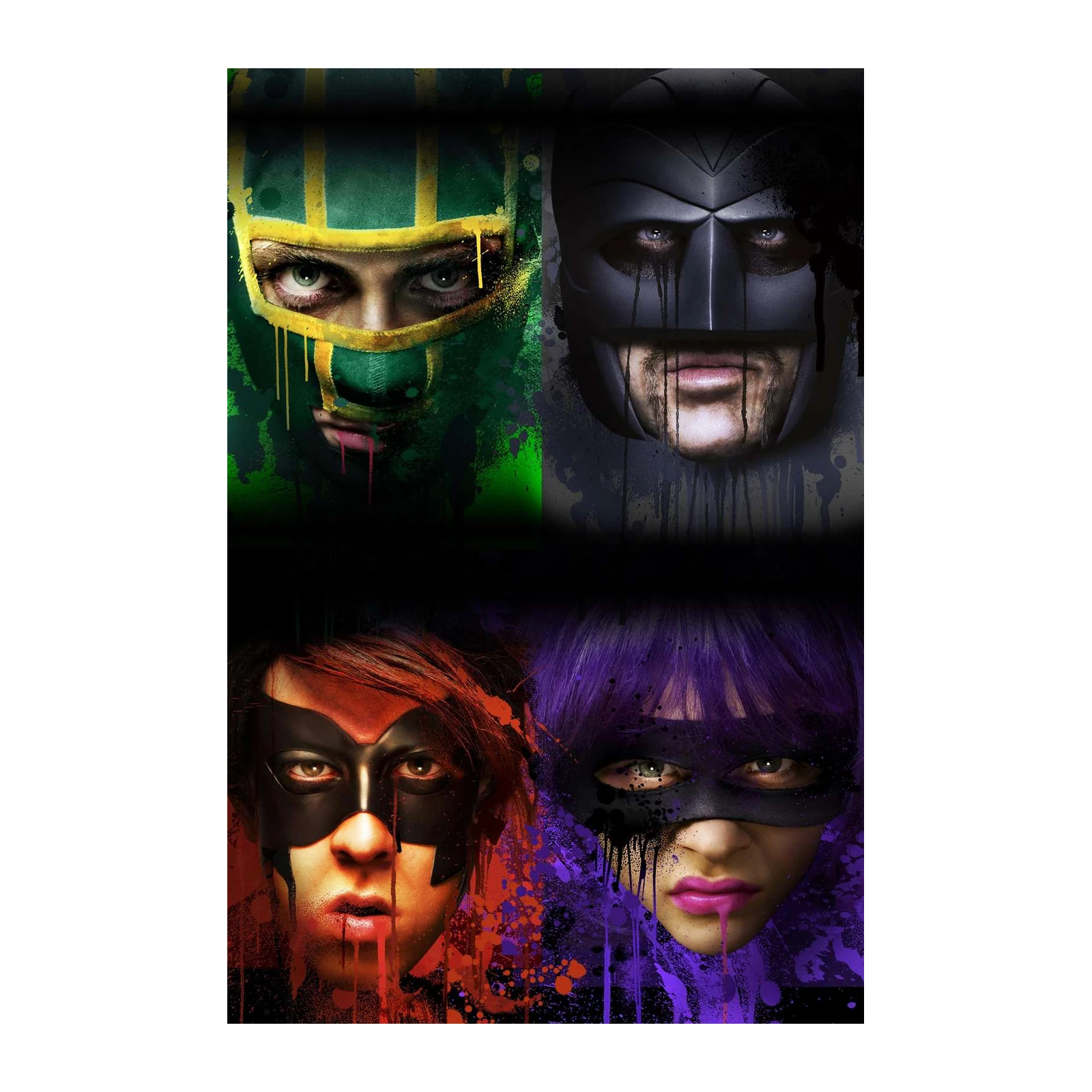 Superhero Squad Graffiti Art Wall Art