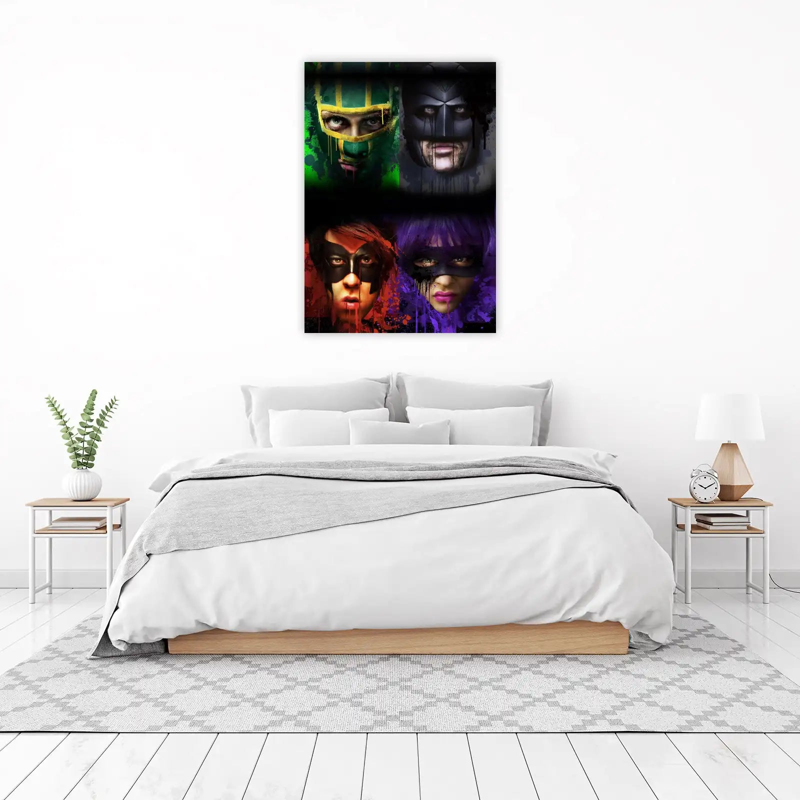Superhero Squad Graffiti Art Wall Art