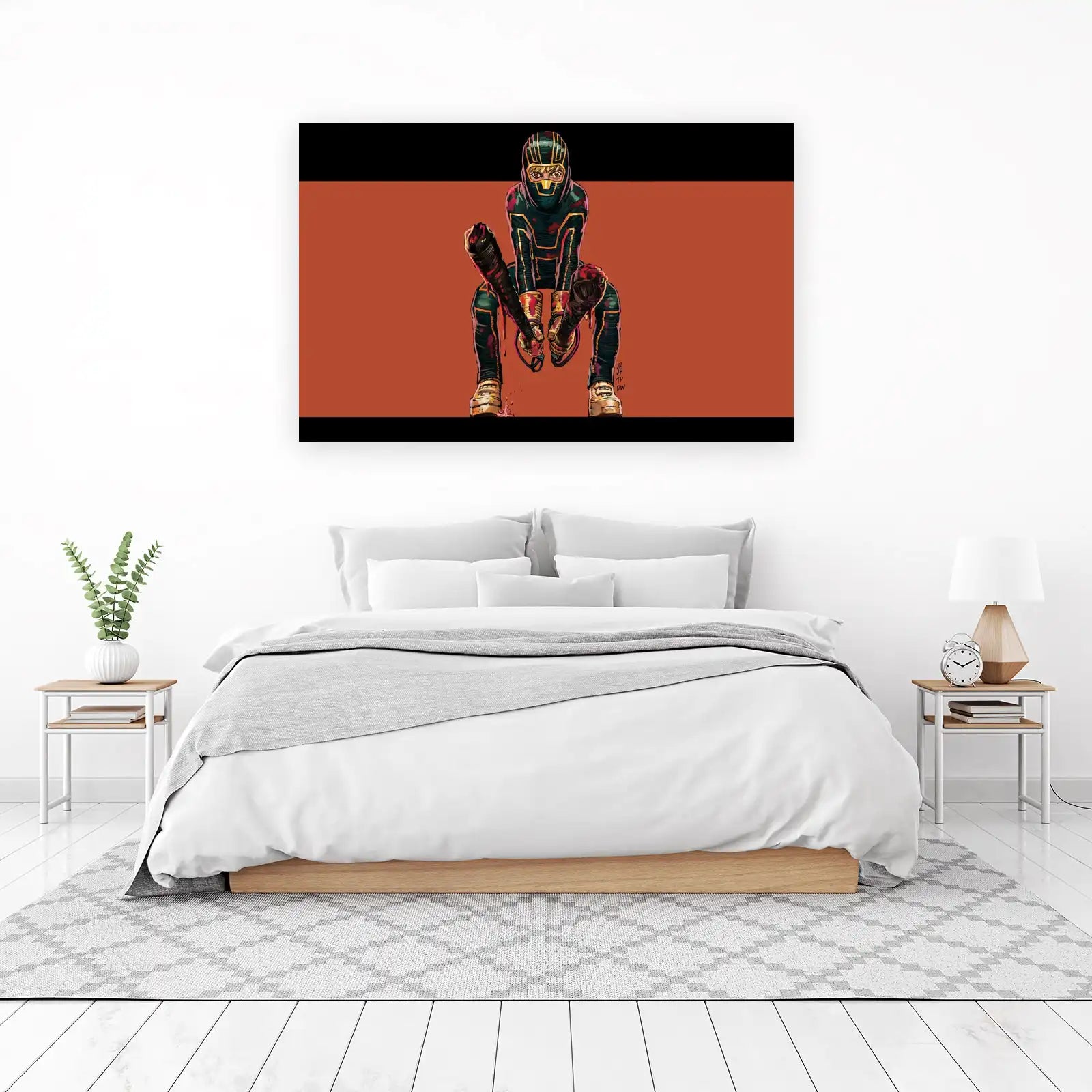 KICK-ASS Action Hero Comic Art Wall Art