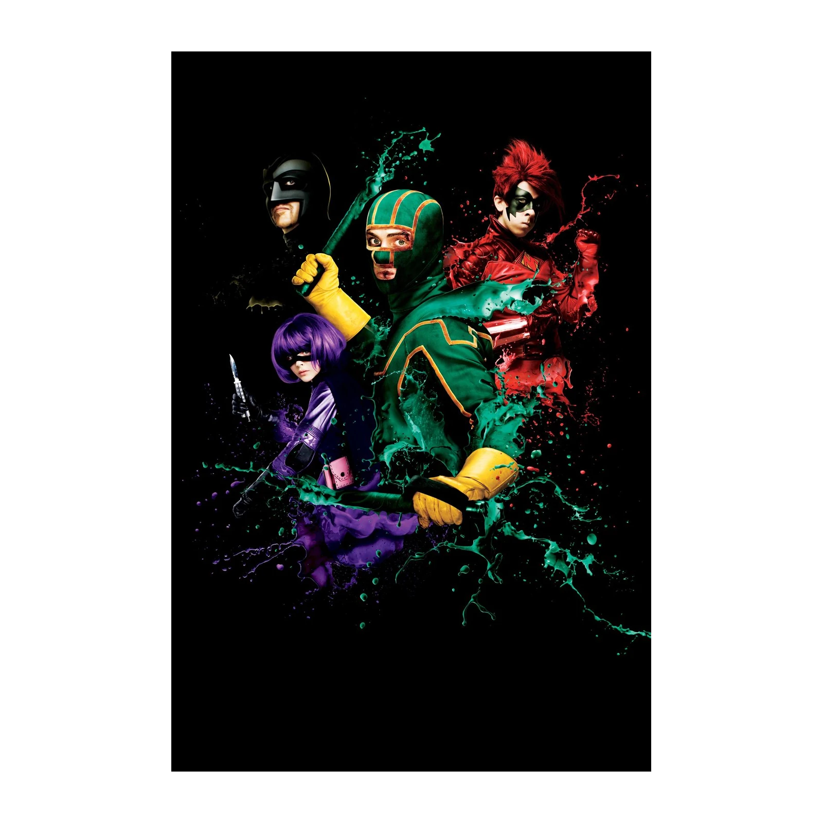 Kick-Ass Heroes Splash Art Wall Art