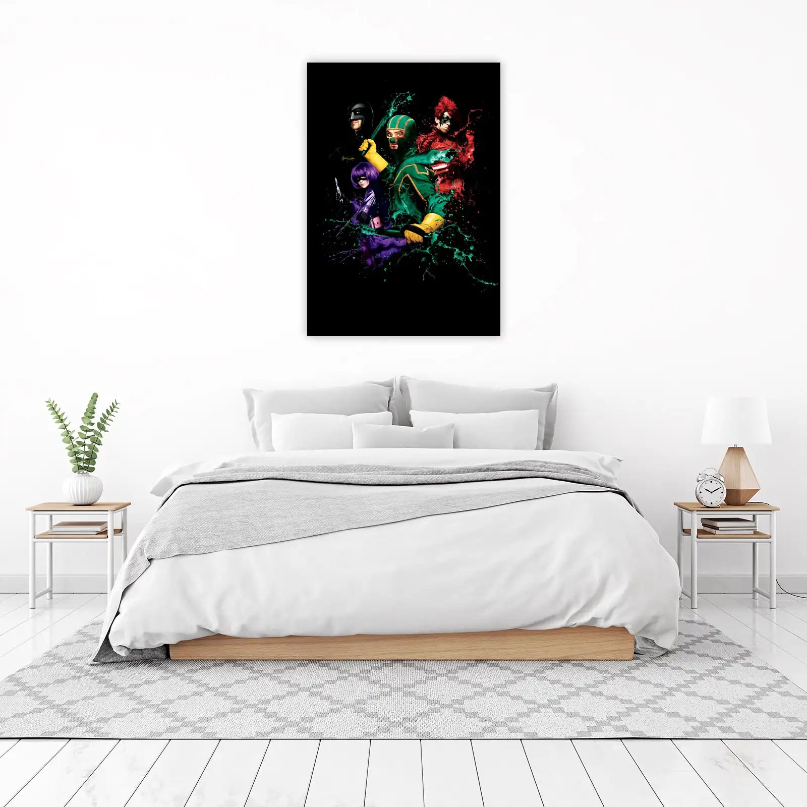 Kick-Ass Heroes Splash Art Wall Art
