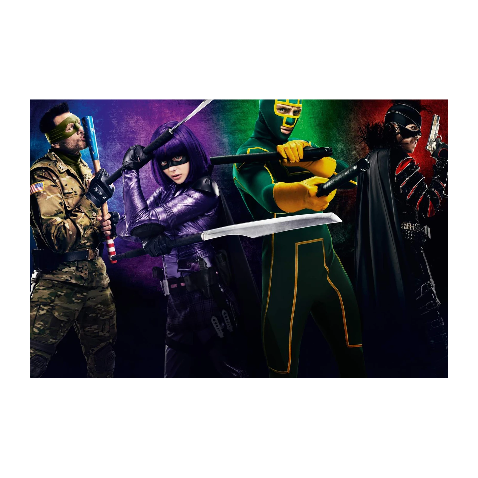 Kick-Ass Movie Poster Wall Art