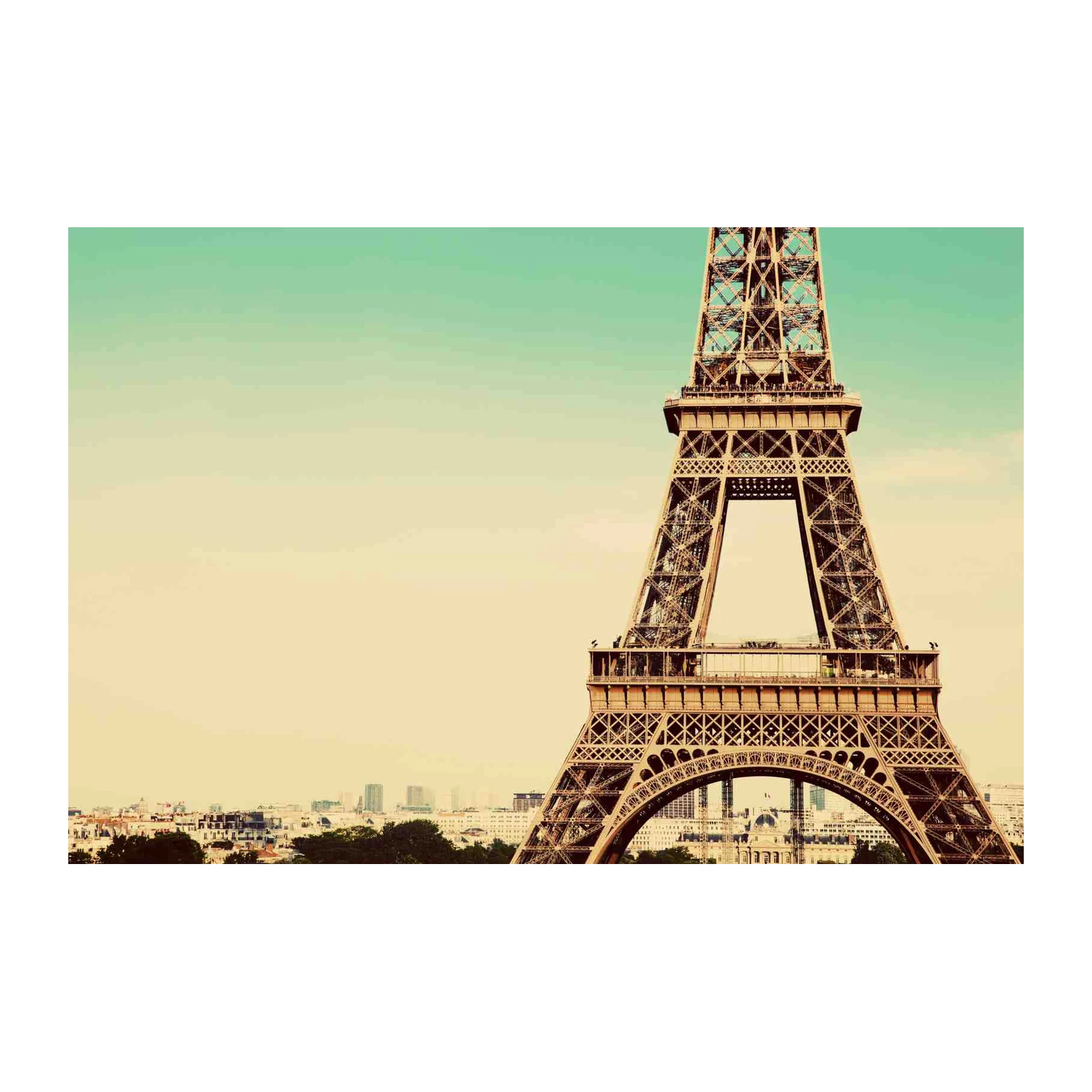 Eiffel Tower Paris Vintage Wall Art
