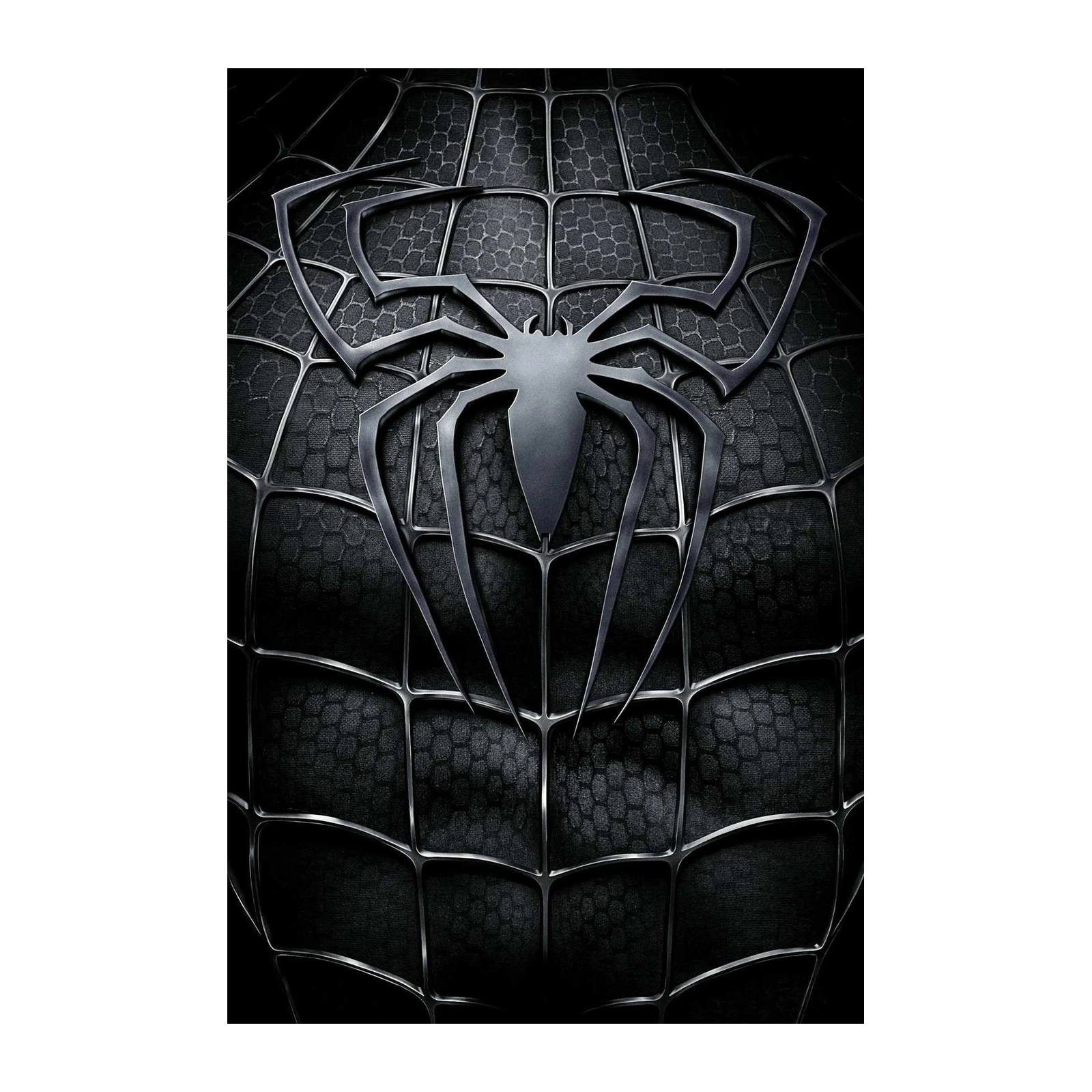 Dark Spider-Man Suit Symbol Wall Art