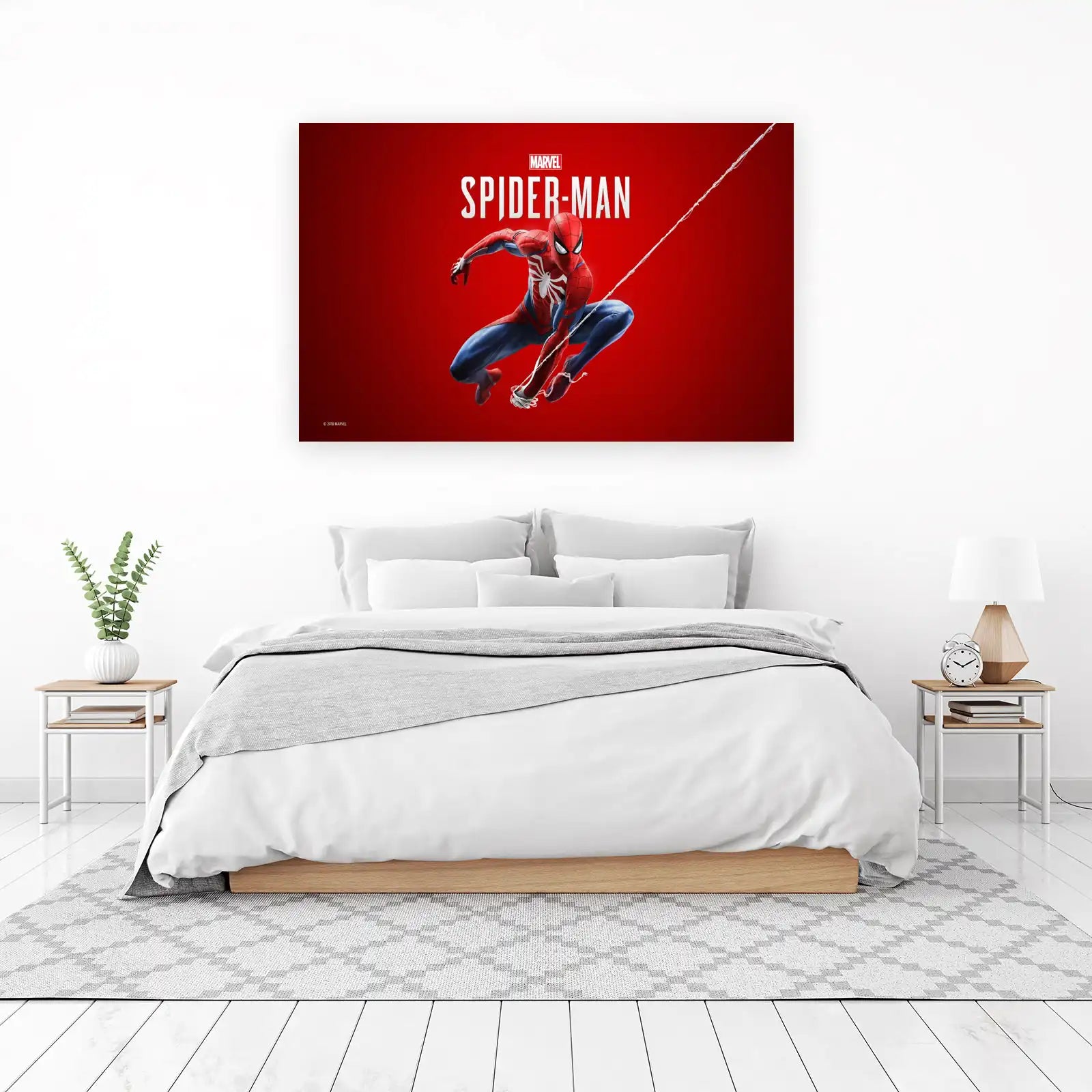 Marvel Spider-Man Action Pose Wall Art