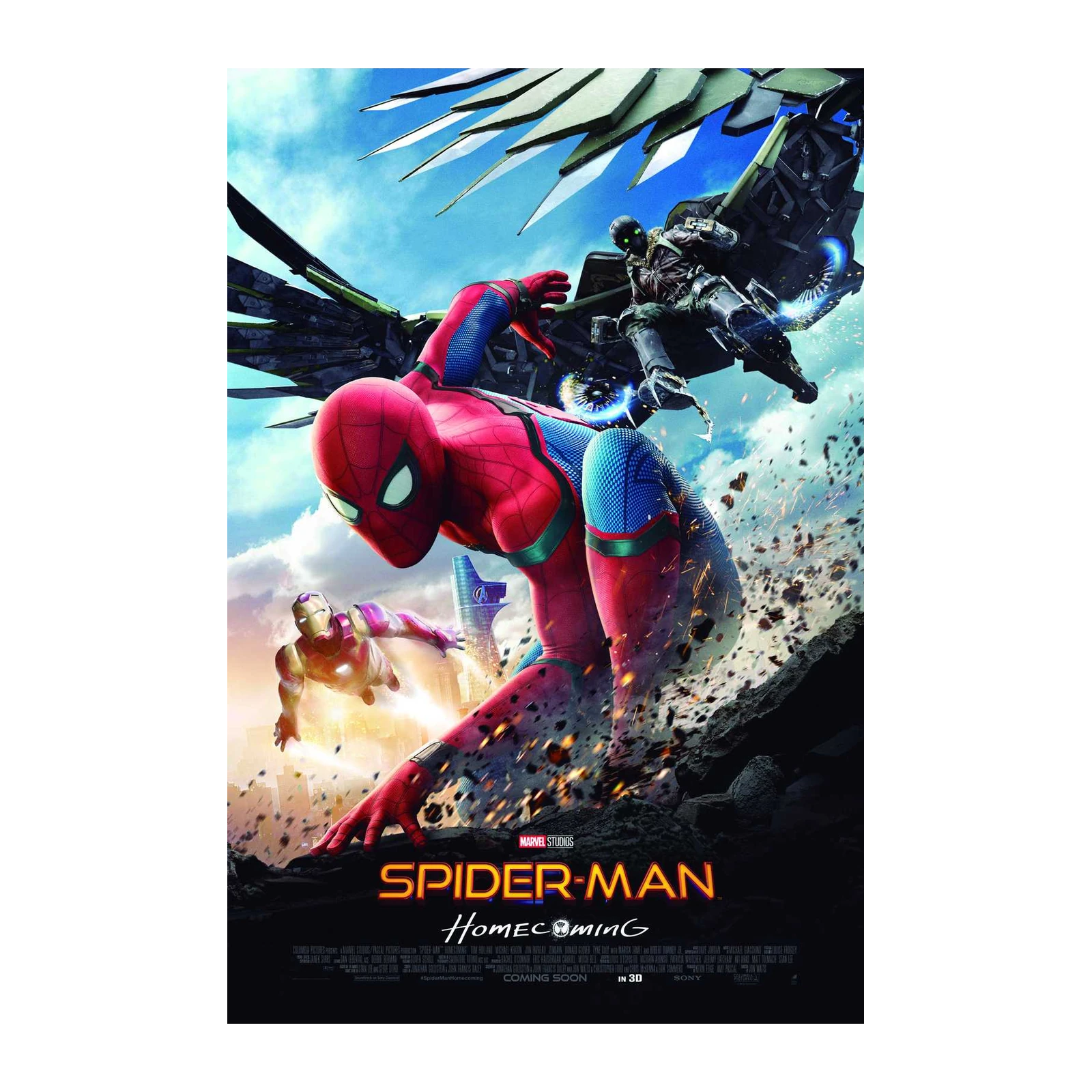 Spider-Man Homecoming Movie Poster Wall Art
