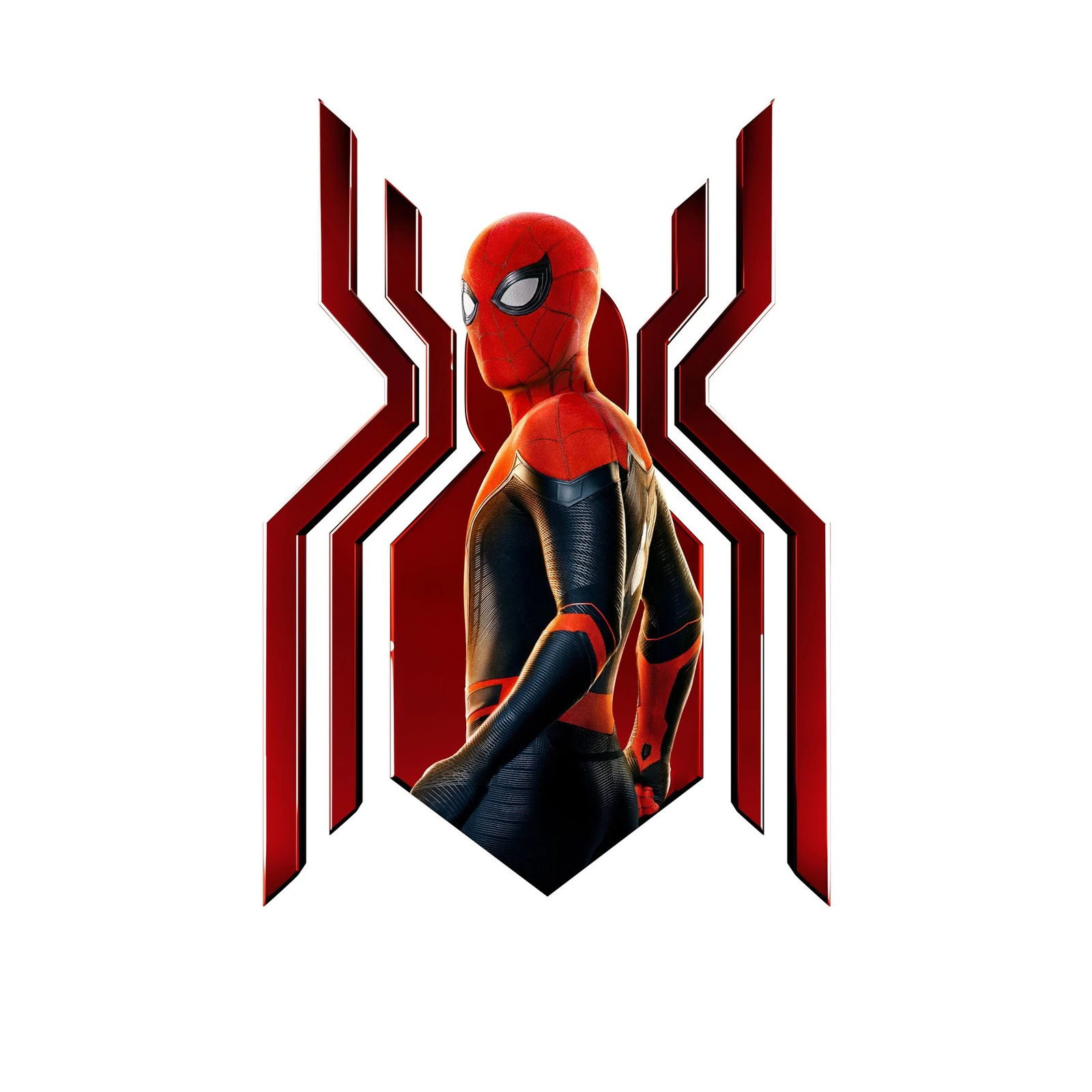 Spider-Man Red & Black Suit Wall Art