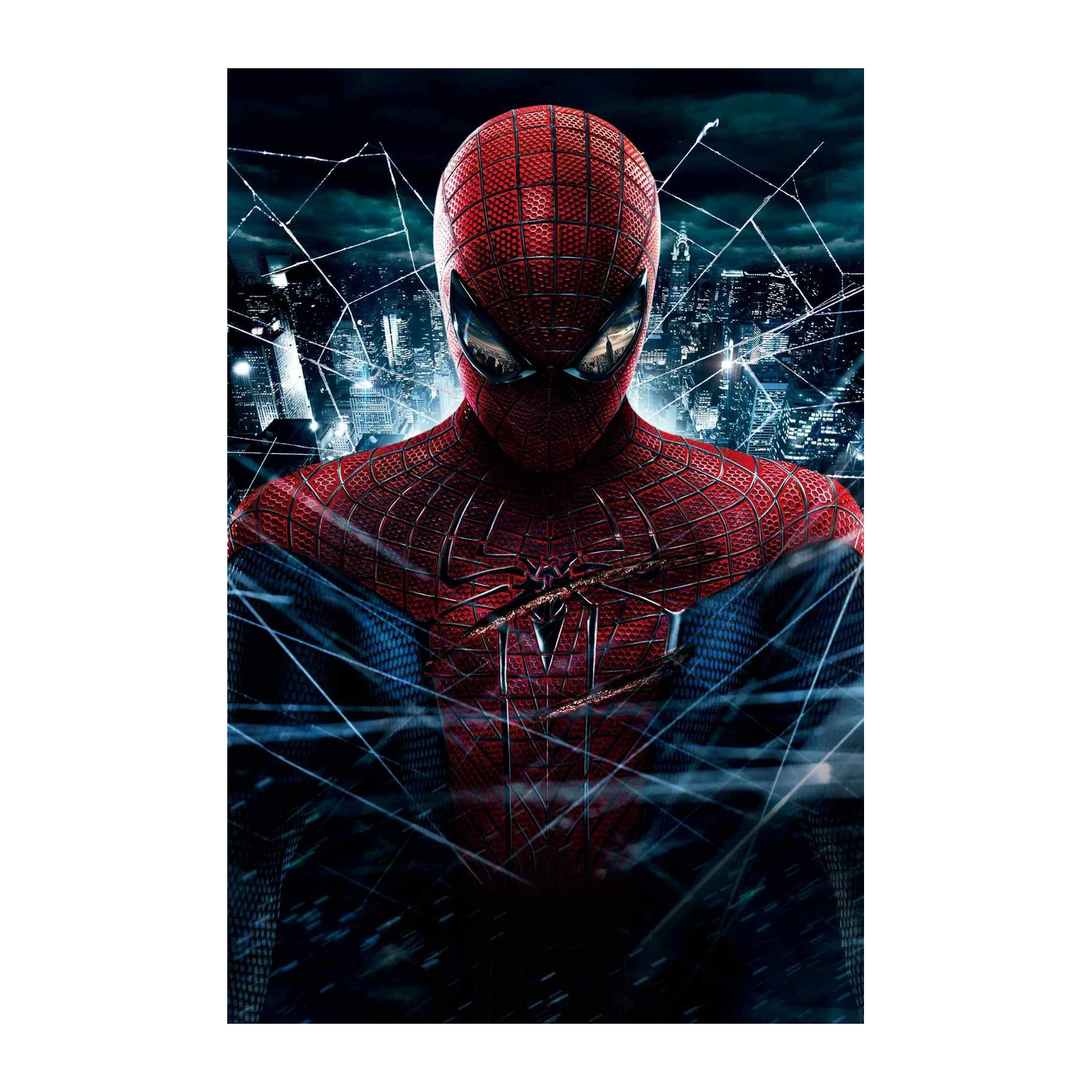 The Amazing Spiderman Cityscape Wall Art